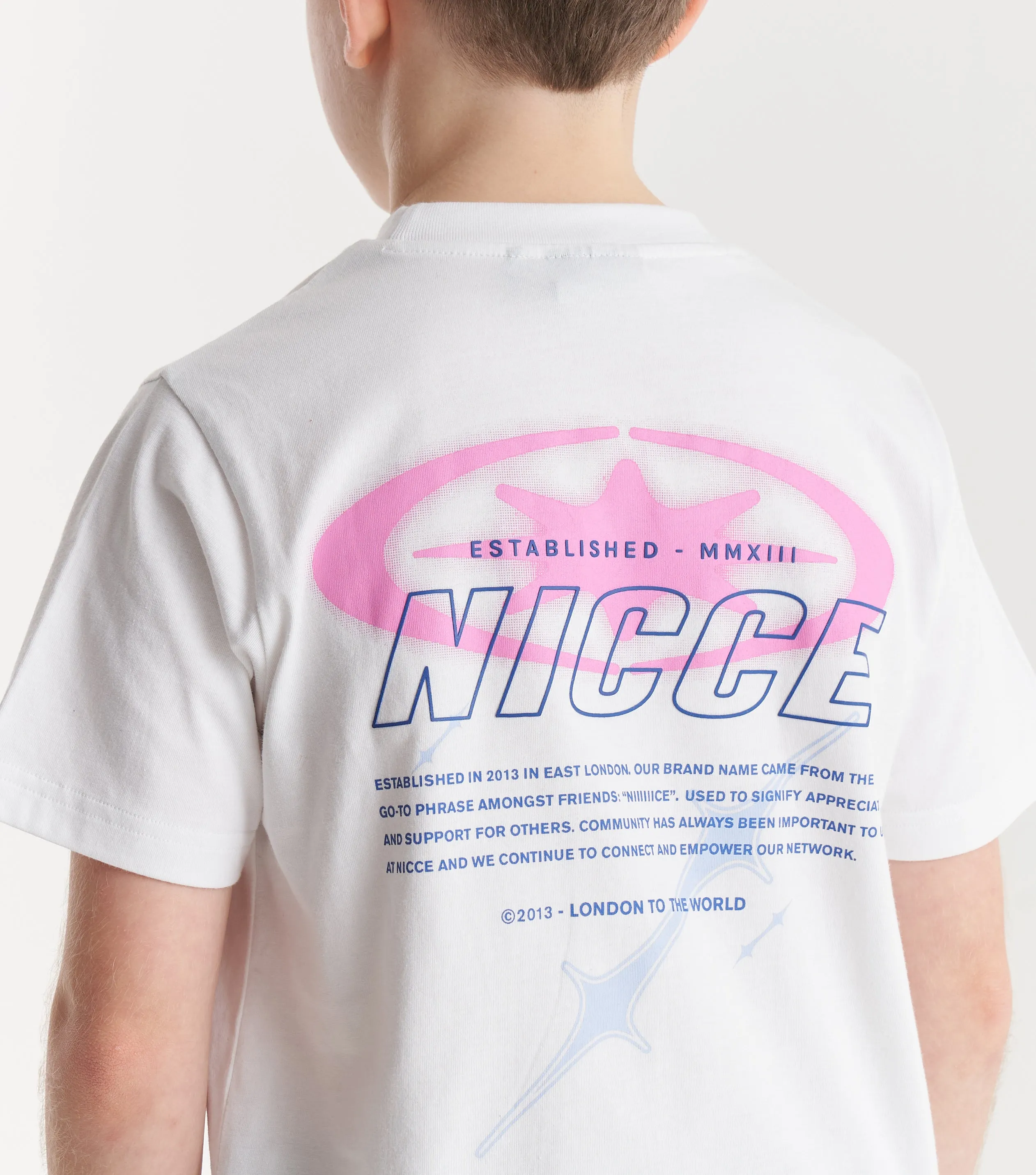 NICCE Juniors Tag T-Shirt | White sold by Nicce product image thumbnail 3