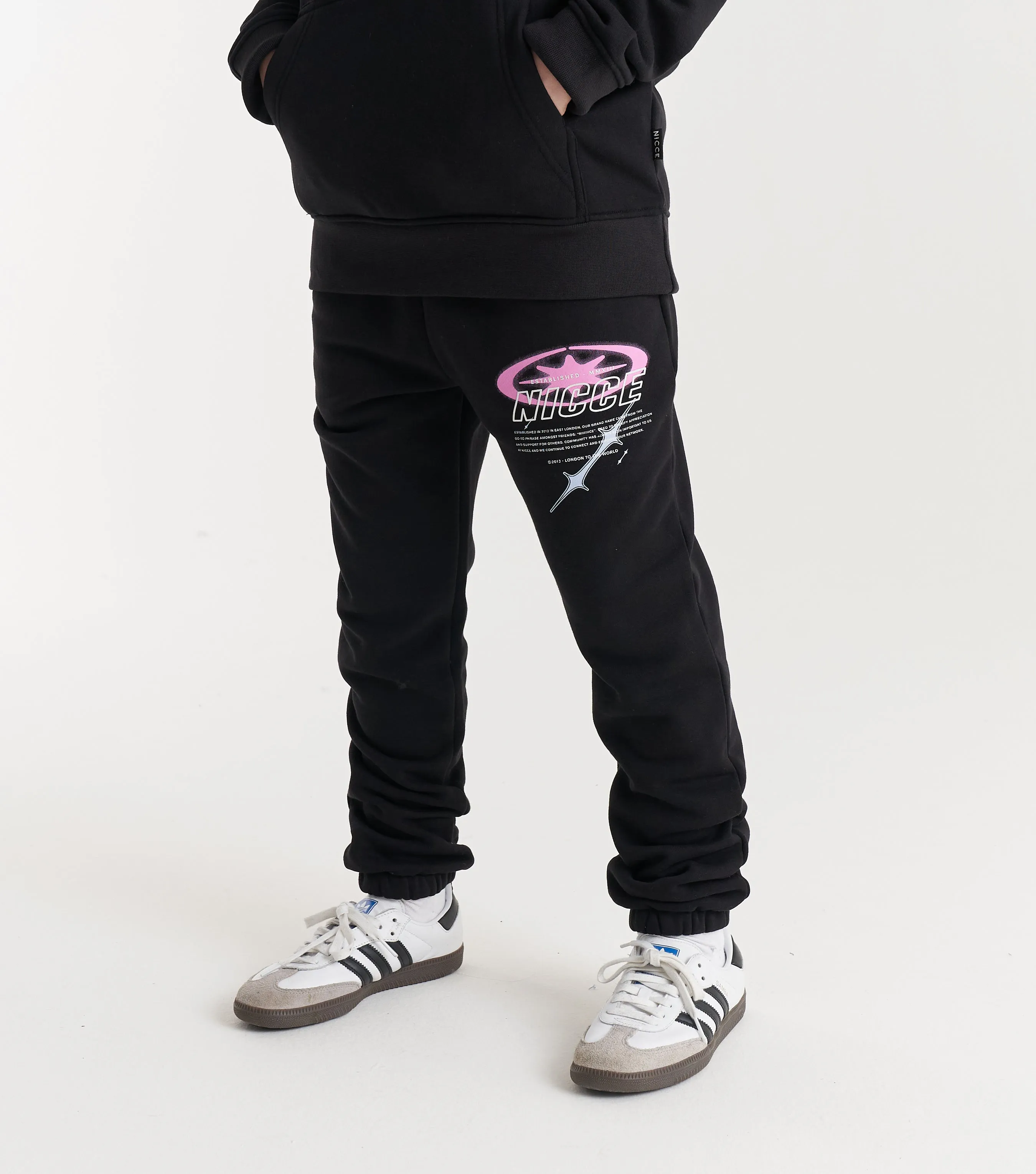 NICCE Juniors Tag Joggers | Black sold by Nicce product image thumbnail 2