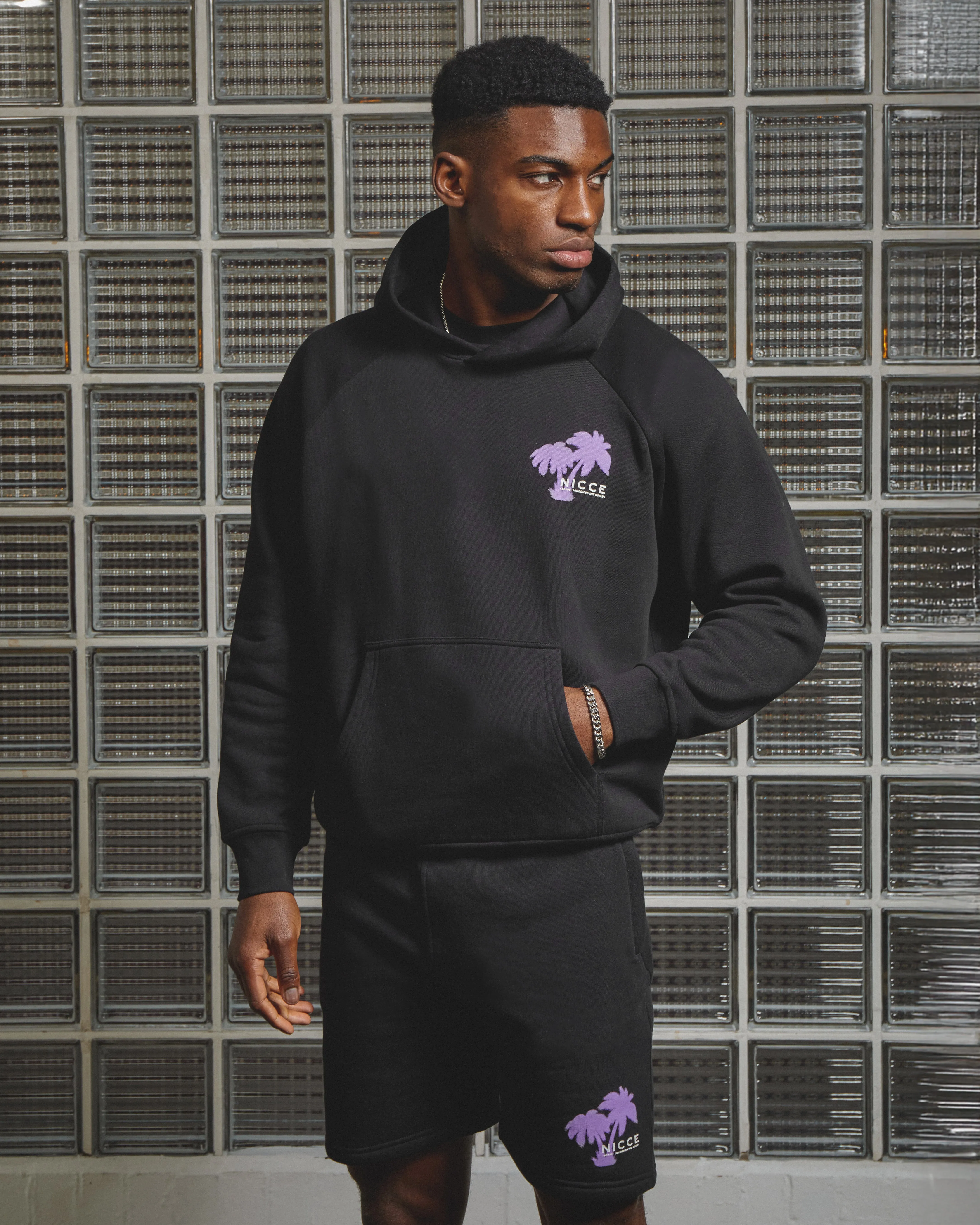 NICCE Mens Fiesta Hoodie | Black sold by Nicce product image thumbnail 5