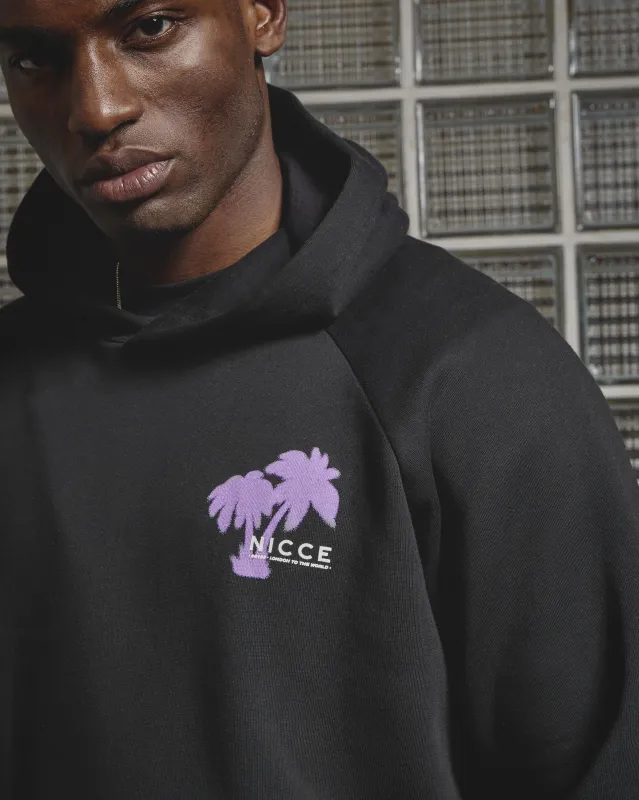 NICCE Mens Fiesta Hoodie | Black sold by Nicce