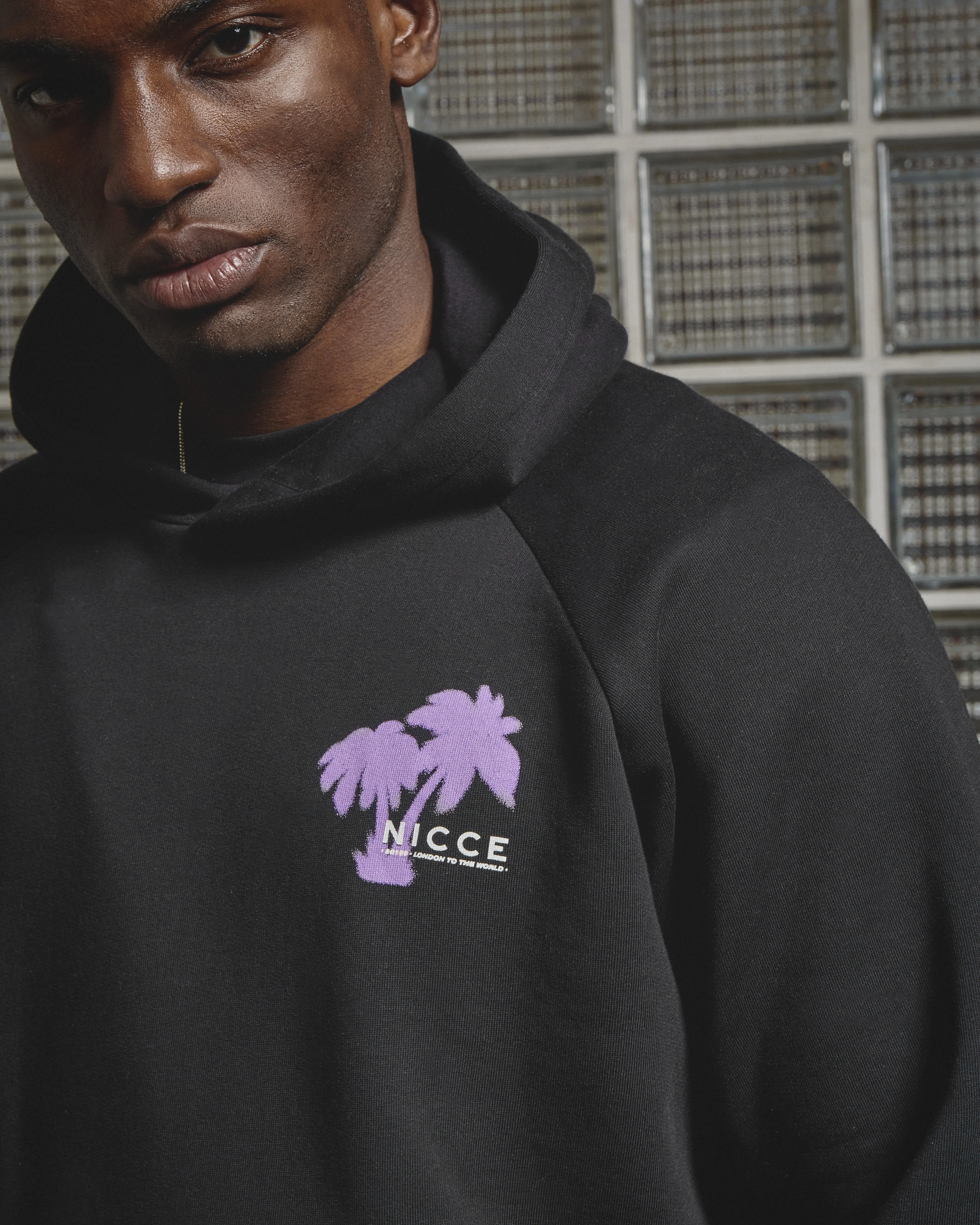 NICCE Mens Fiesta Hoodie | Black sold by Nicce