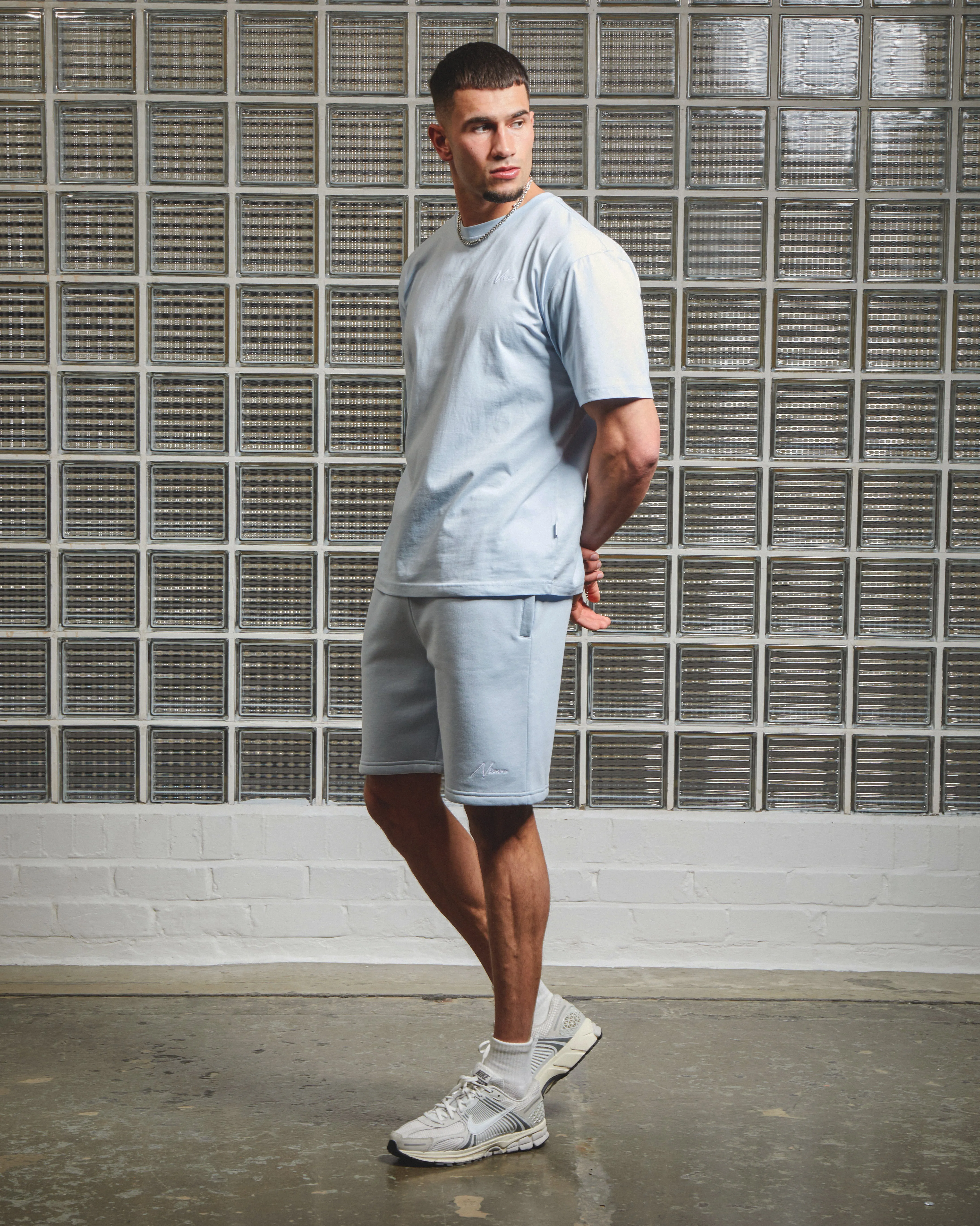 NICCE Mens Sojourn T-Shirt | Skyway Blue sold by Nicce product image thumbnail 3