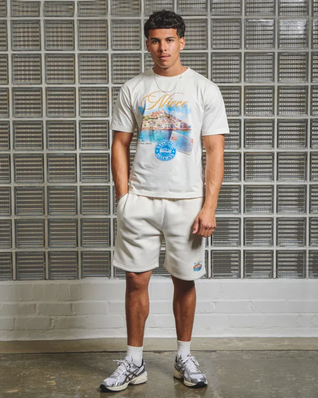 NICCE Mens Riviera T-Shirt | Snow White sold by Nicce