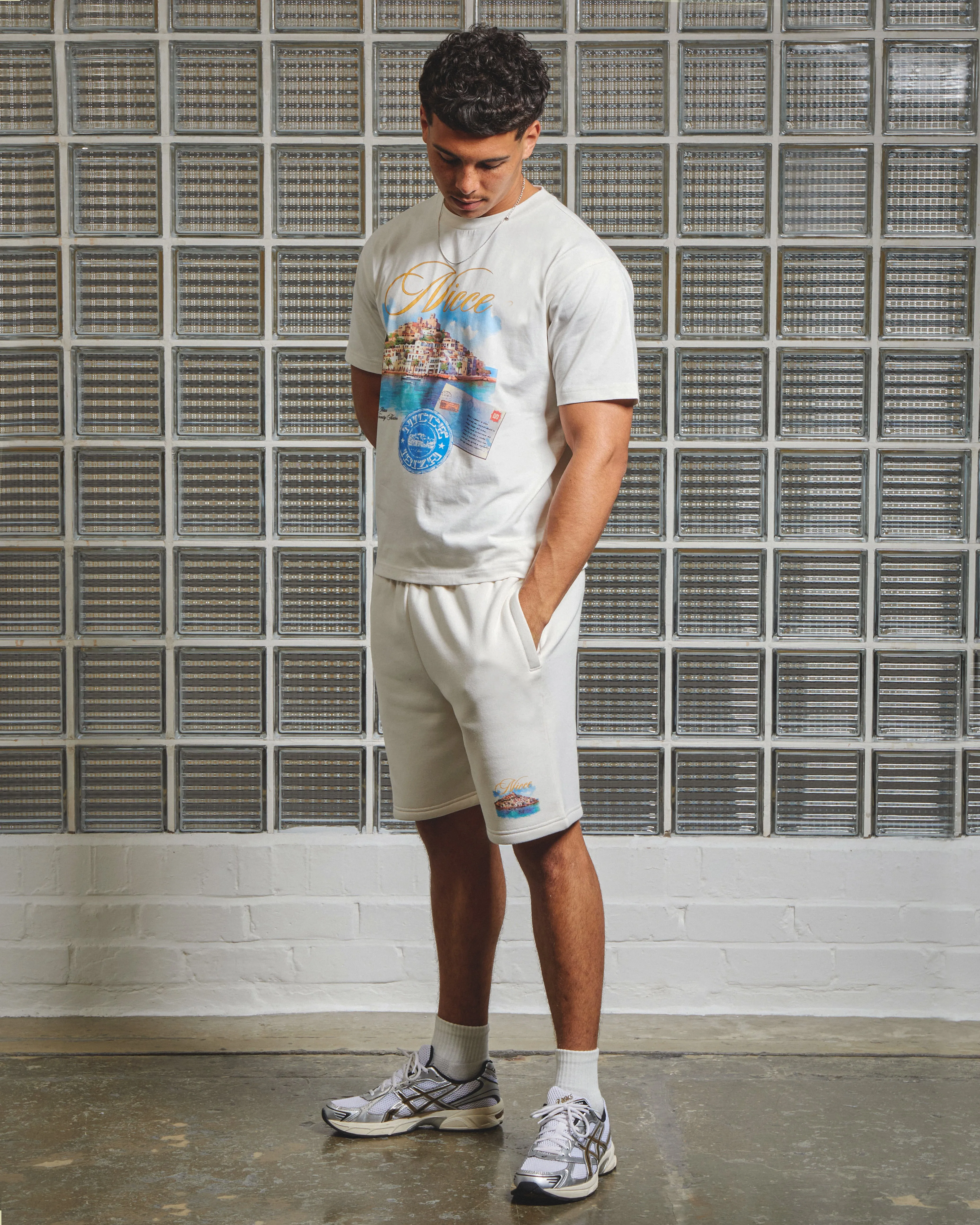 NICCE Mens Riviera T-Shirt | Snow White sold by Nicce product image thumbnail 3