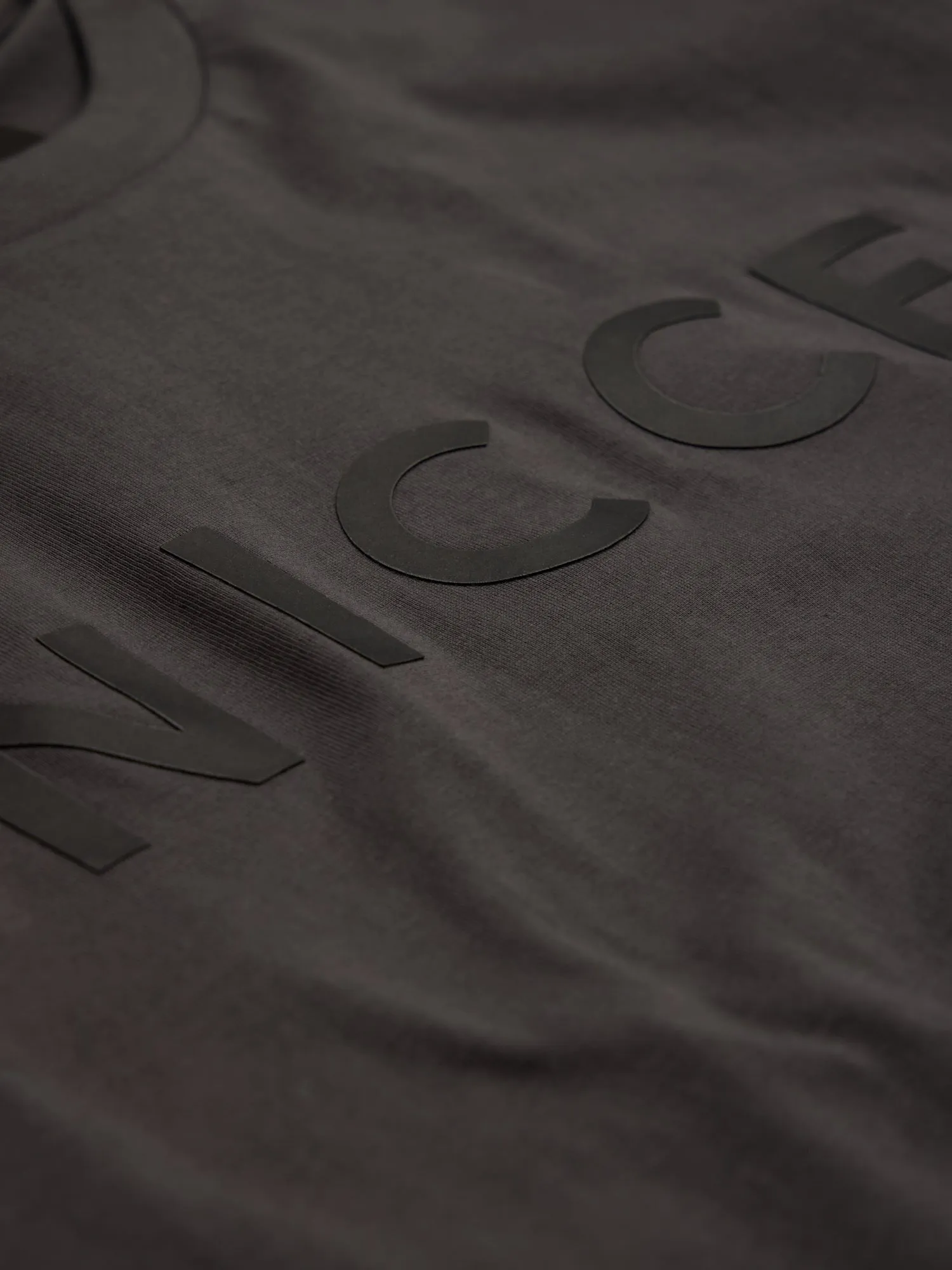 NICCE Mens Denno T-Shirt | Coal sold by Nicce product image thumbnail 3