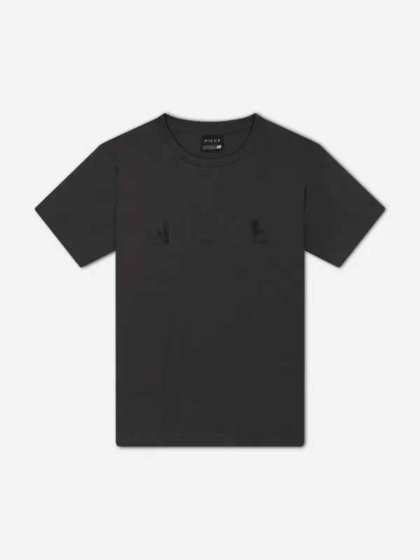 NICCE Mens Denno T-Shirt | Coal sold by Nicce