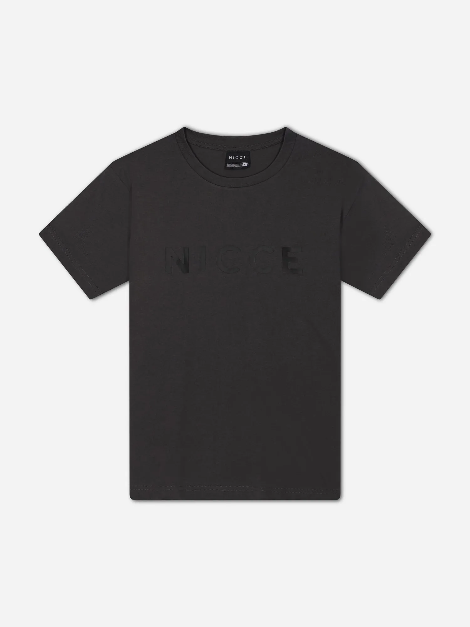 NICCE Mens Denno T-Shirt | Coal sold by Nicce