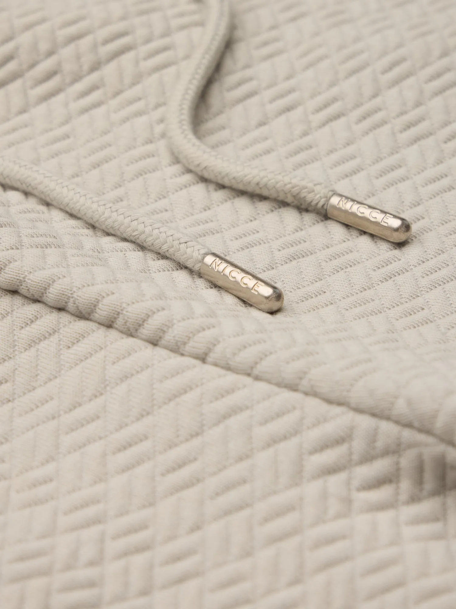 NICCE Mens Norrow T-Shirt & Short Set | Chalk Grey sold by Nicce product image thumbnail 3