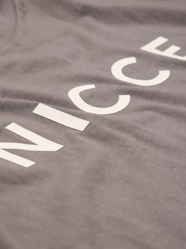 NICCE Mens Vitter T-Shirt & Short Set | Steel Grey sold by Nicce