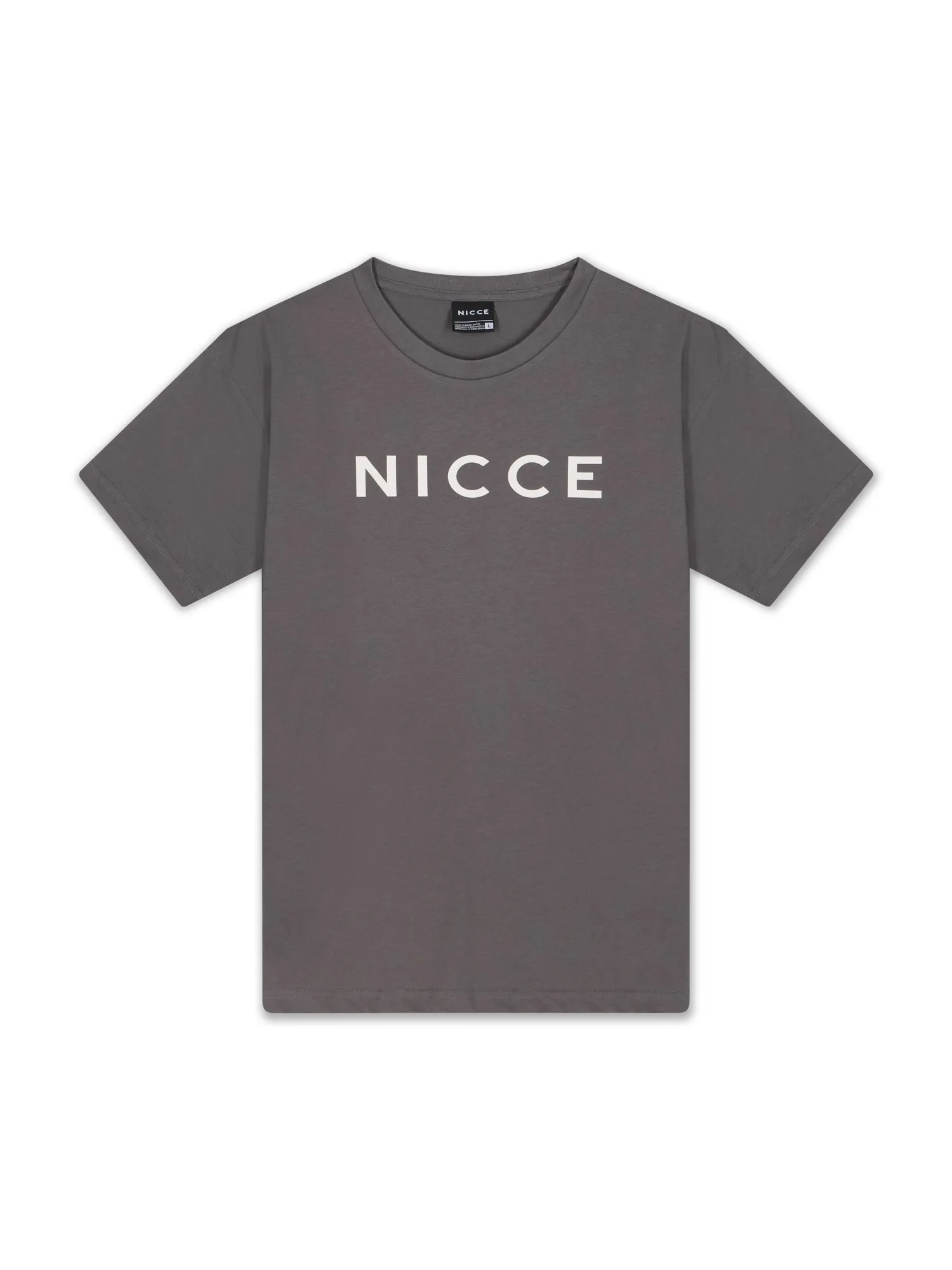 NICCE Mens Vitter T-Shirt & Short Set | Steel Grey sold by Nicce product image thumbnail 3