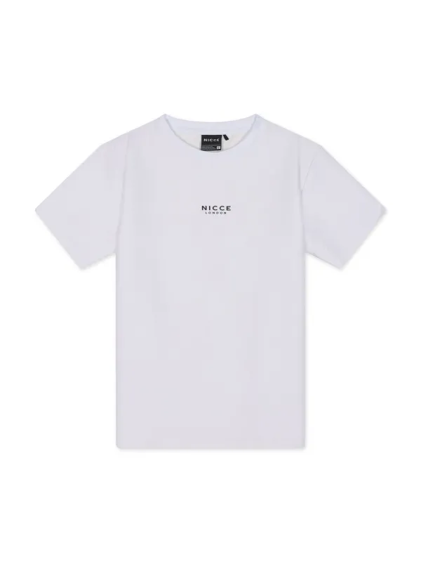 NICCE Mens Durater T-Shirt | White sold by Nicce