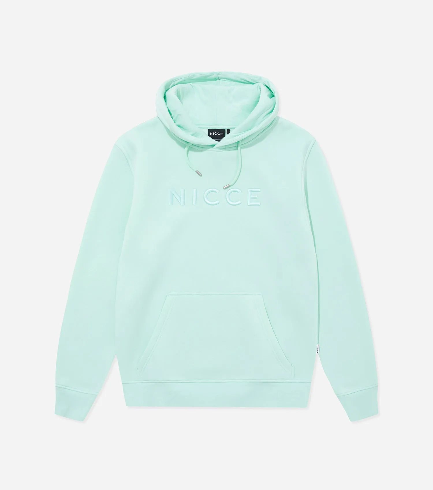 NICCE Mens Mercury Hoodie | Pale Mint sold by Nicce