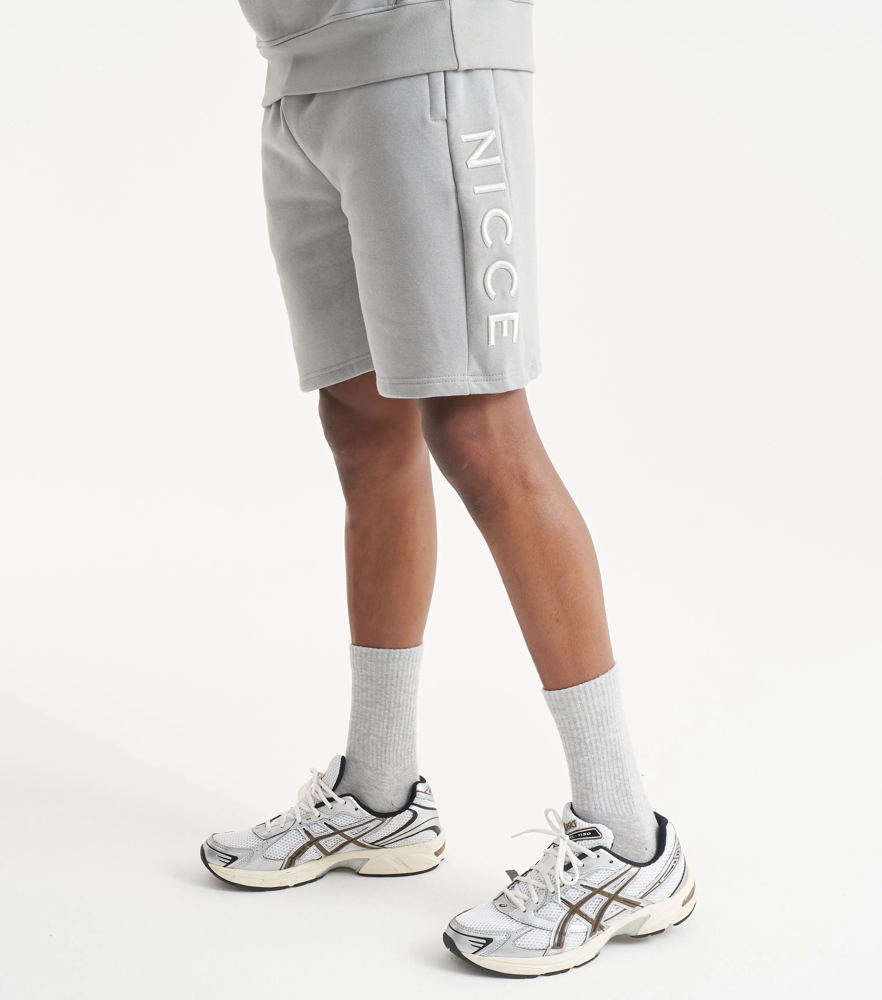 NICCE Mens Mercury Shorts | Circular Grey sold by Nicce product image thumbnail 3