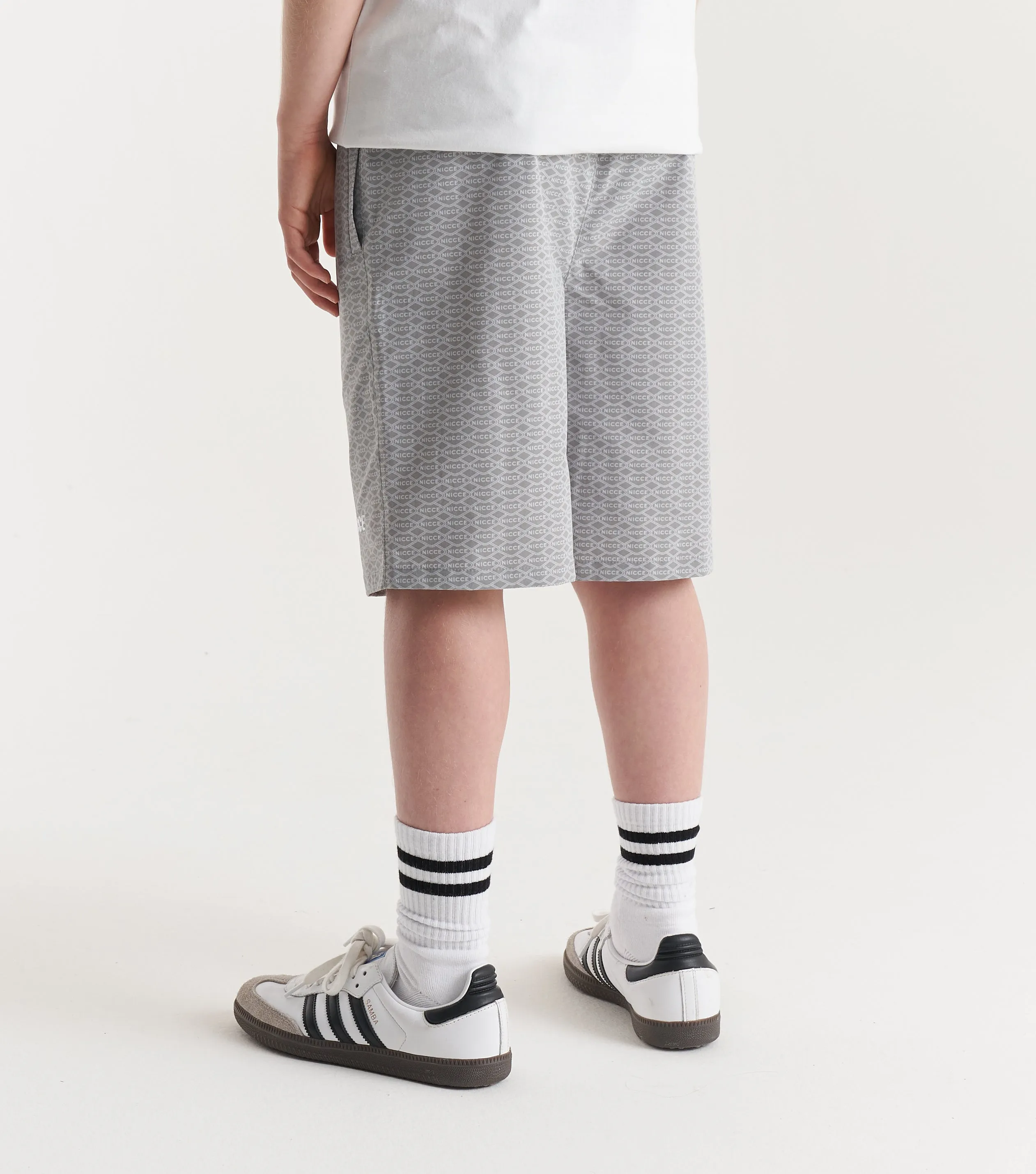 NICCE Juniors Repeater Shorts | Grey sold by Nicce product image thumbnail 3