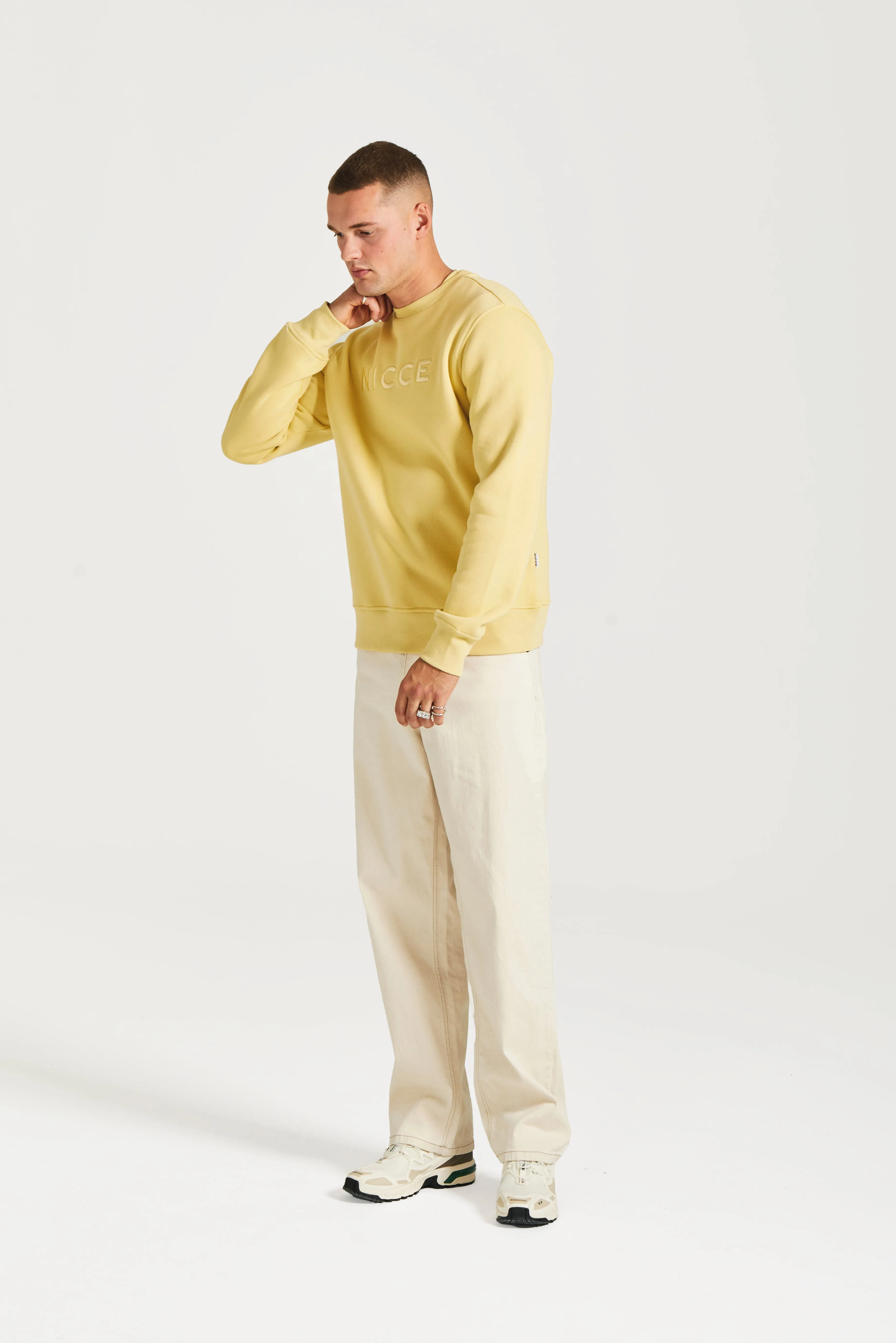 NICCE Mens Mercury Sweatshirt | Gold sold by Nicce product image thumbnail 2