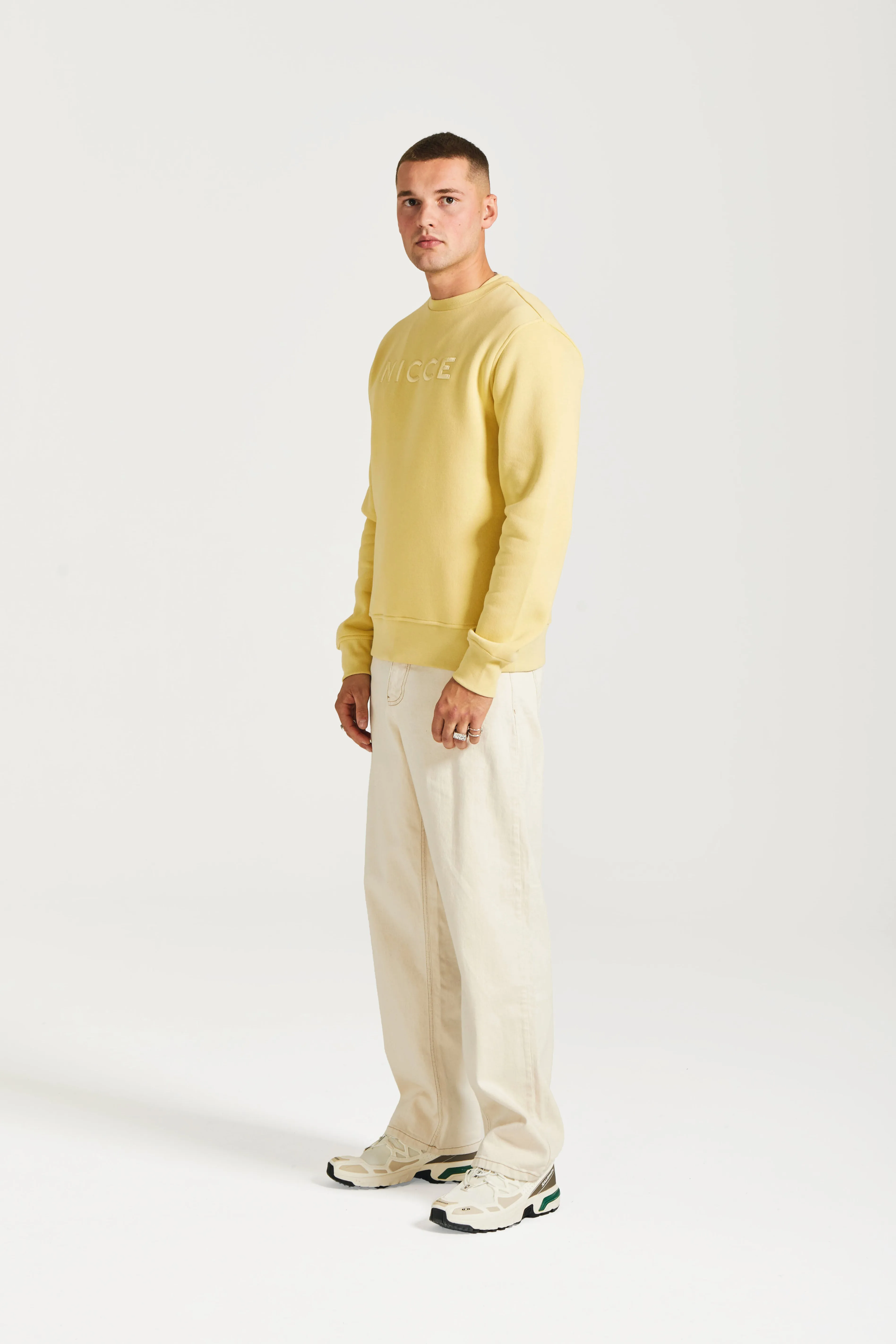 NICCE Mens Mercury Sweatshirt | Gold sold by Nicce