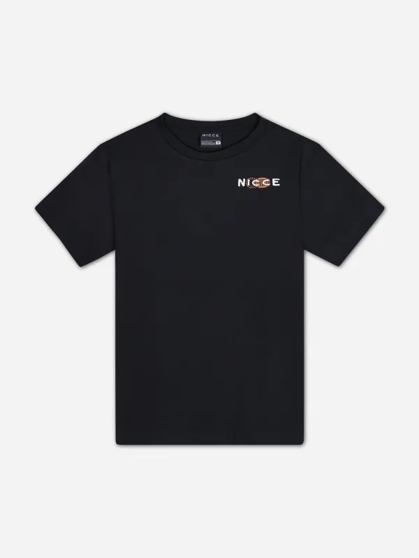 NICCE Mens Katto T-Shirt | Black sold by Nicce