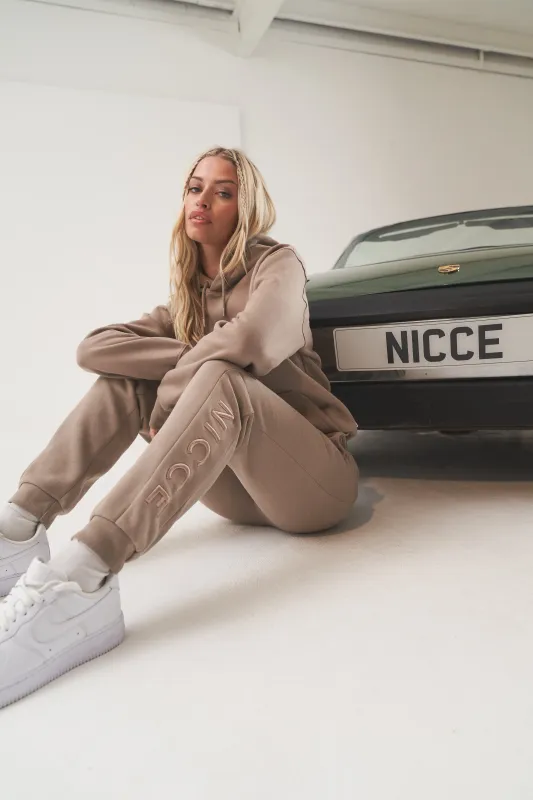NICCE Womens Ersa Joggers | Taupe Zeal sold by Nicce