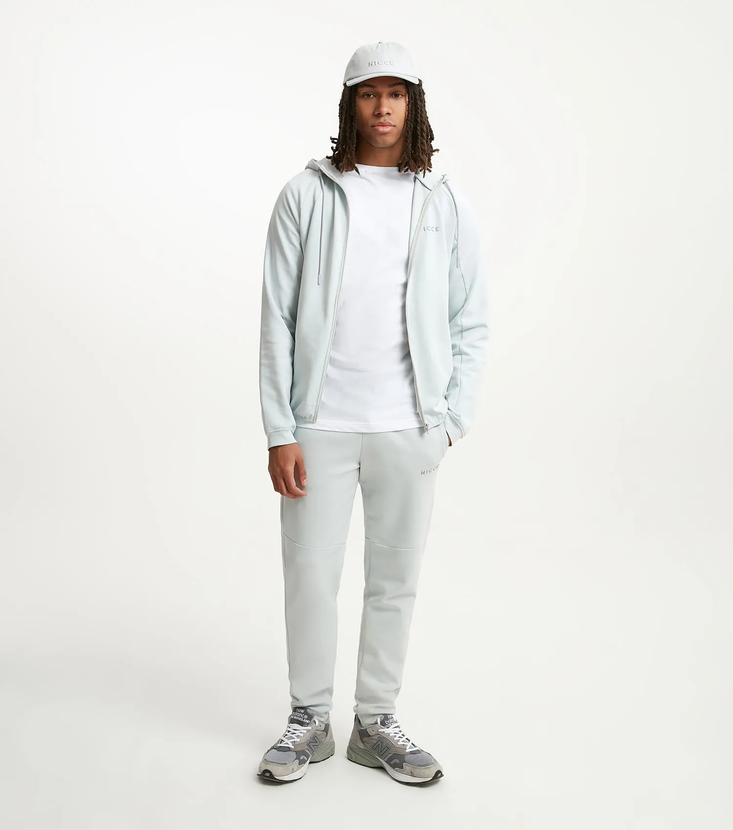 NICCE Mens Biske Joggers | Oyster Grey sold by Nicce product image thumbnail 3