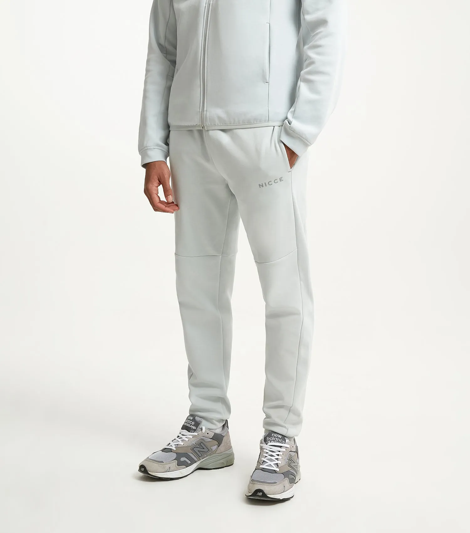 NICCE Mens Biske Joggers | Oyster Grey sold by Nicce product image thumbnail 2
