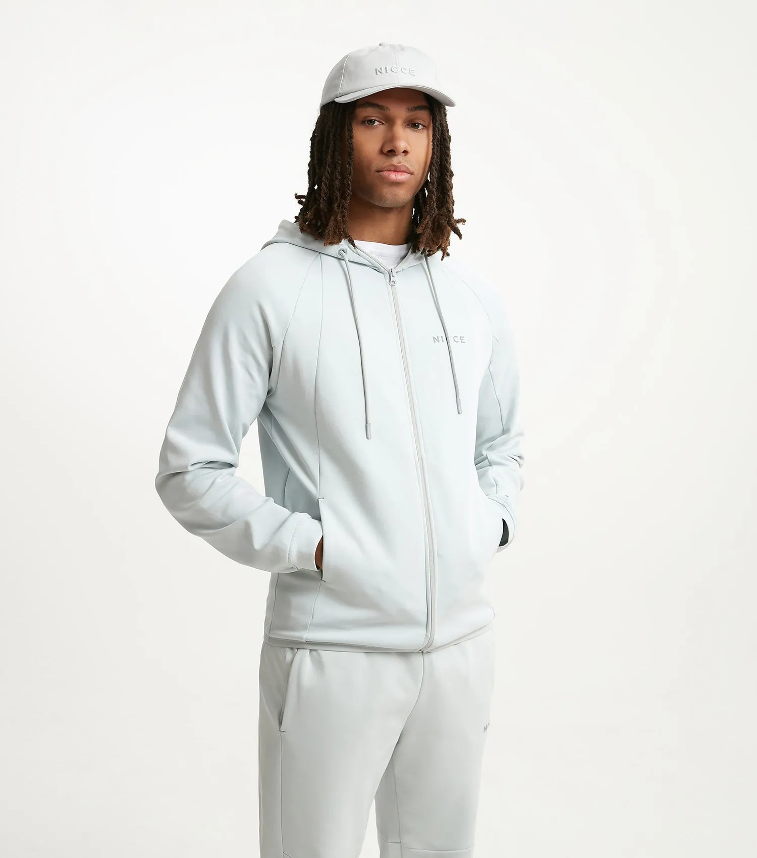 NICCE Mens Biske Joggers | Oyster Grey sold by Nicce product image thumbnail 4