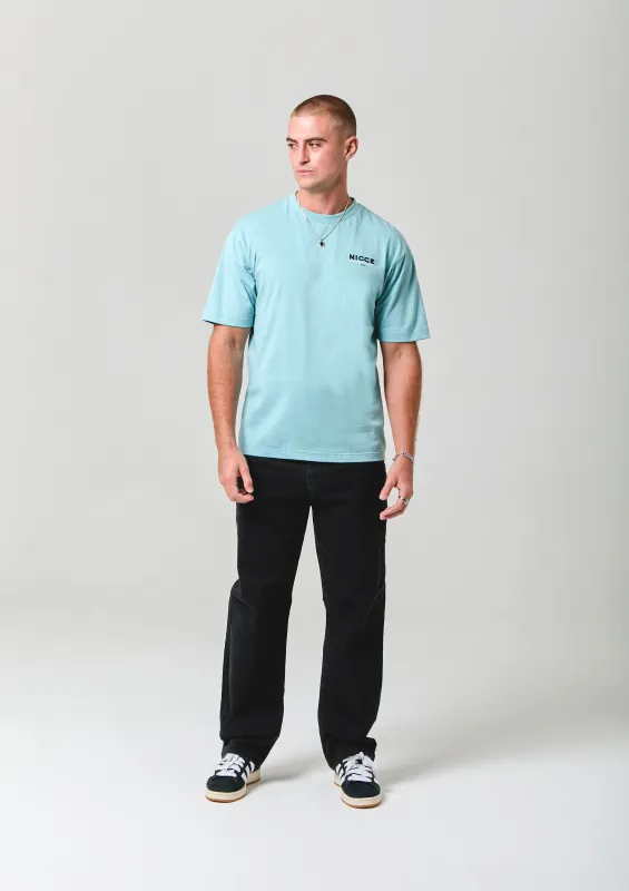 NICCE Mens Meridian T-Shirt | Blue sold by Nicce