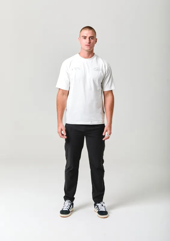 NICCE Mens Odyssey Cargo Pants | Black sold by Nicce