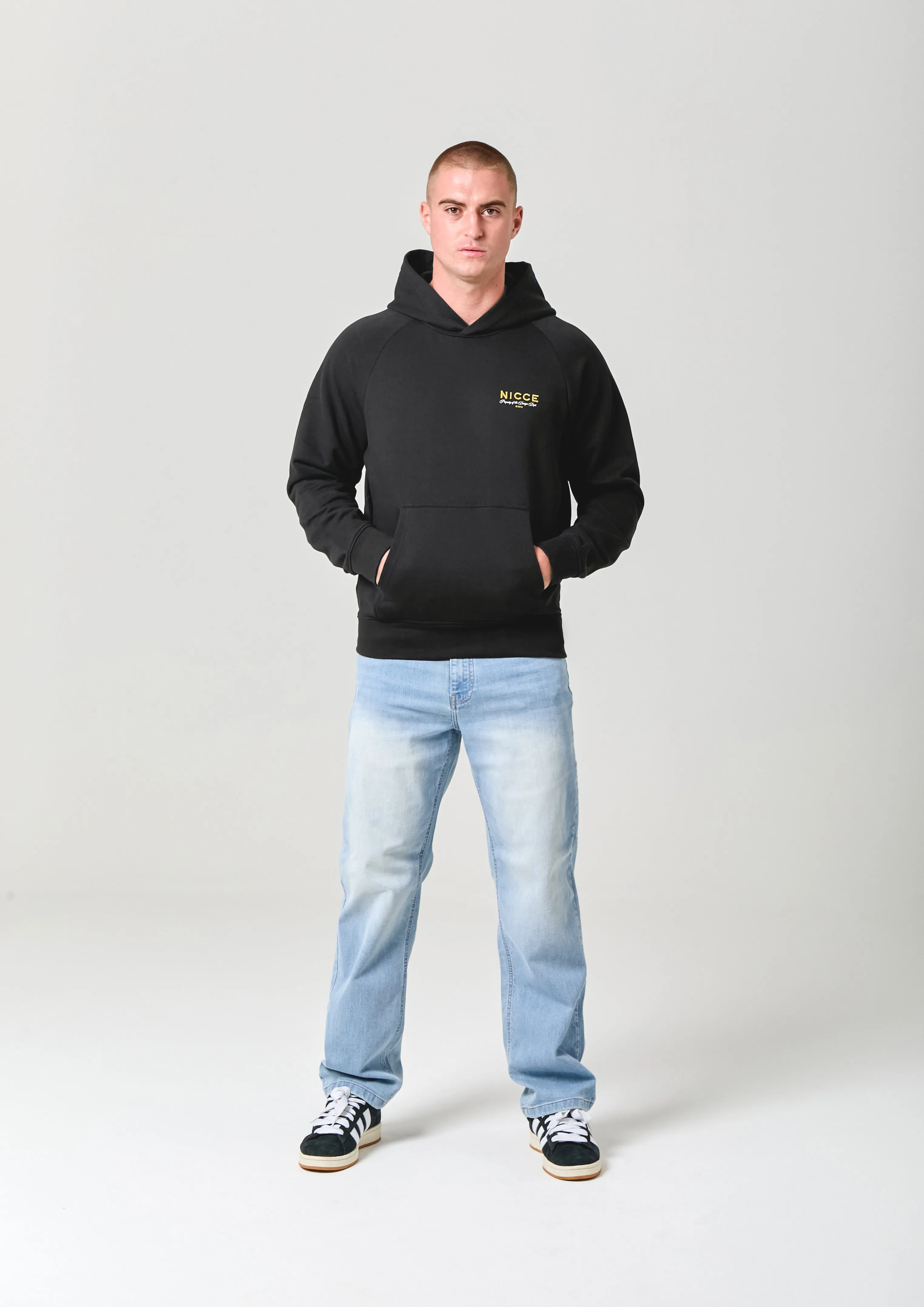 NICCE Mens Meridian Hoodie | Black sold by Nicce product image thumbnail 2