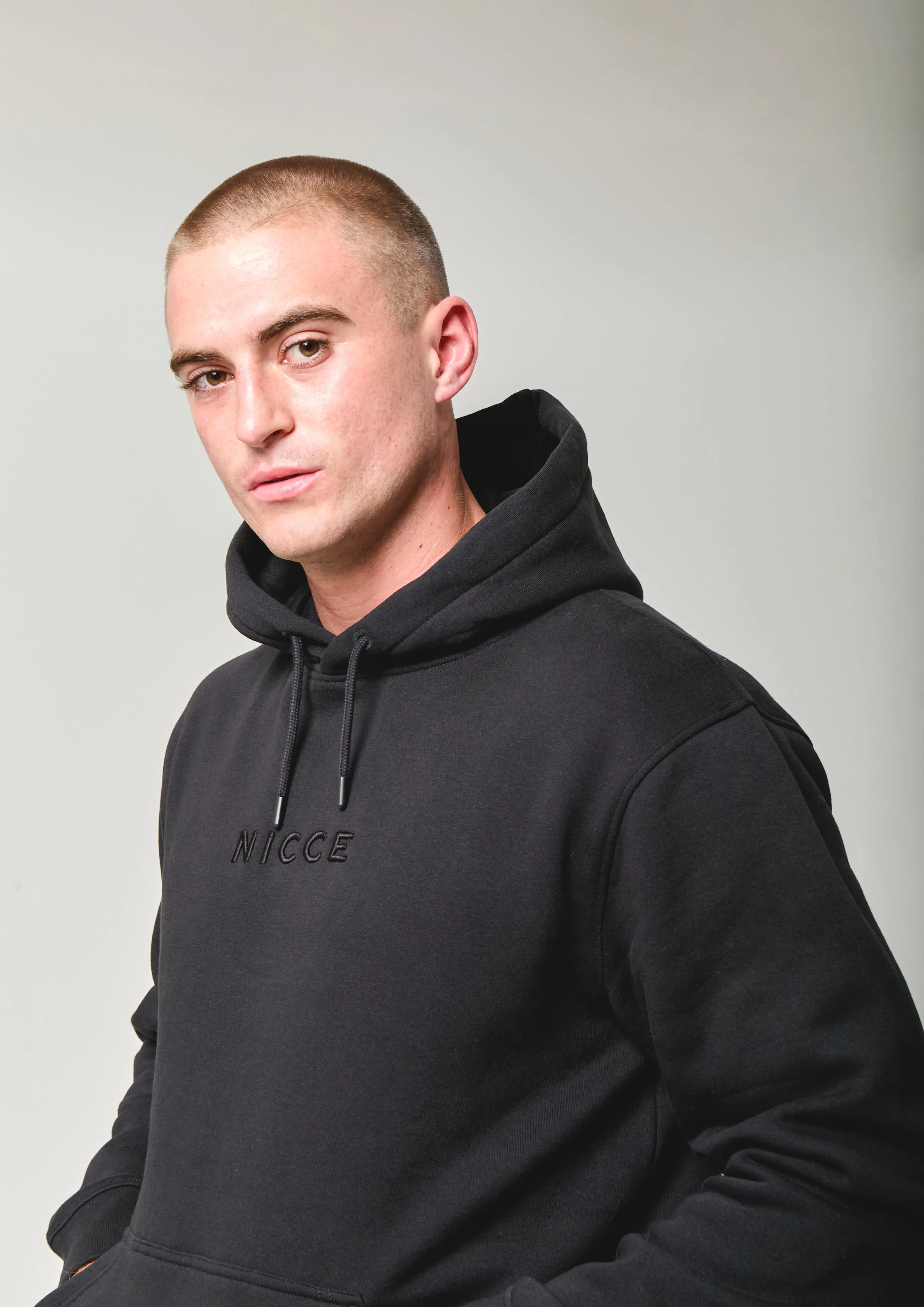 NICCE Mens Mini Mercury Hoodie & Jogger Tracksuit Set | Black sold by Nicce product image thumbnail 5