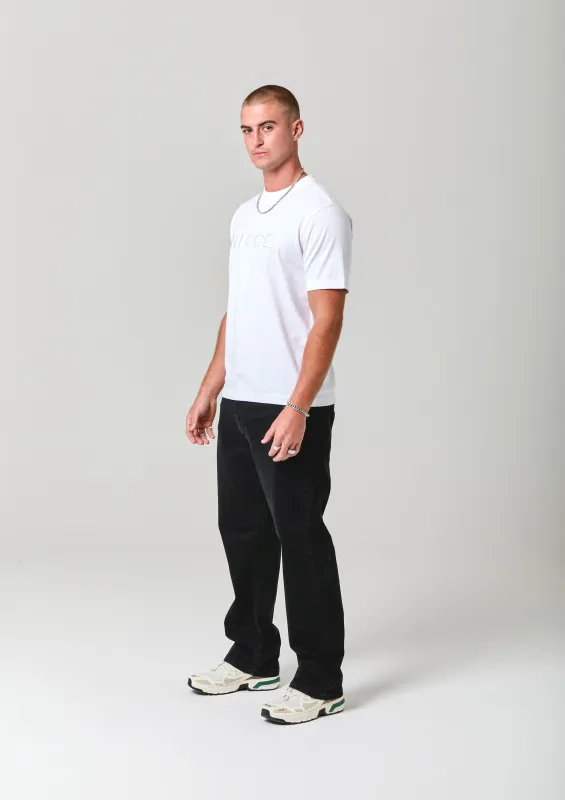 NICCE Mens Mercury T-Shirt | White sold by Nicce