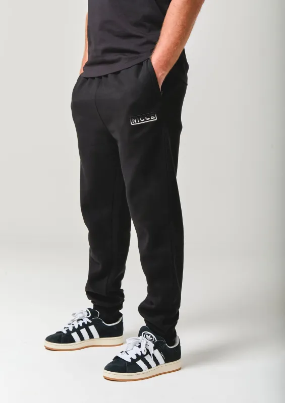 NICCE Mens Powell Joggers | Black sold by Nicce