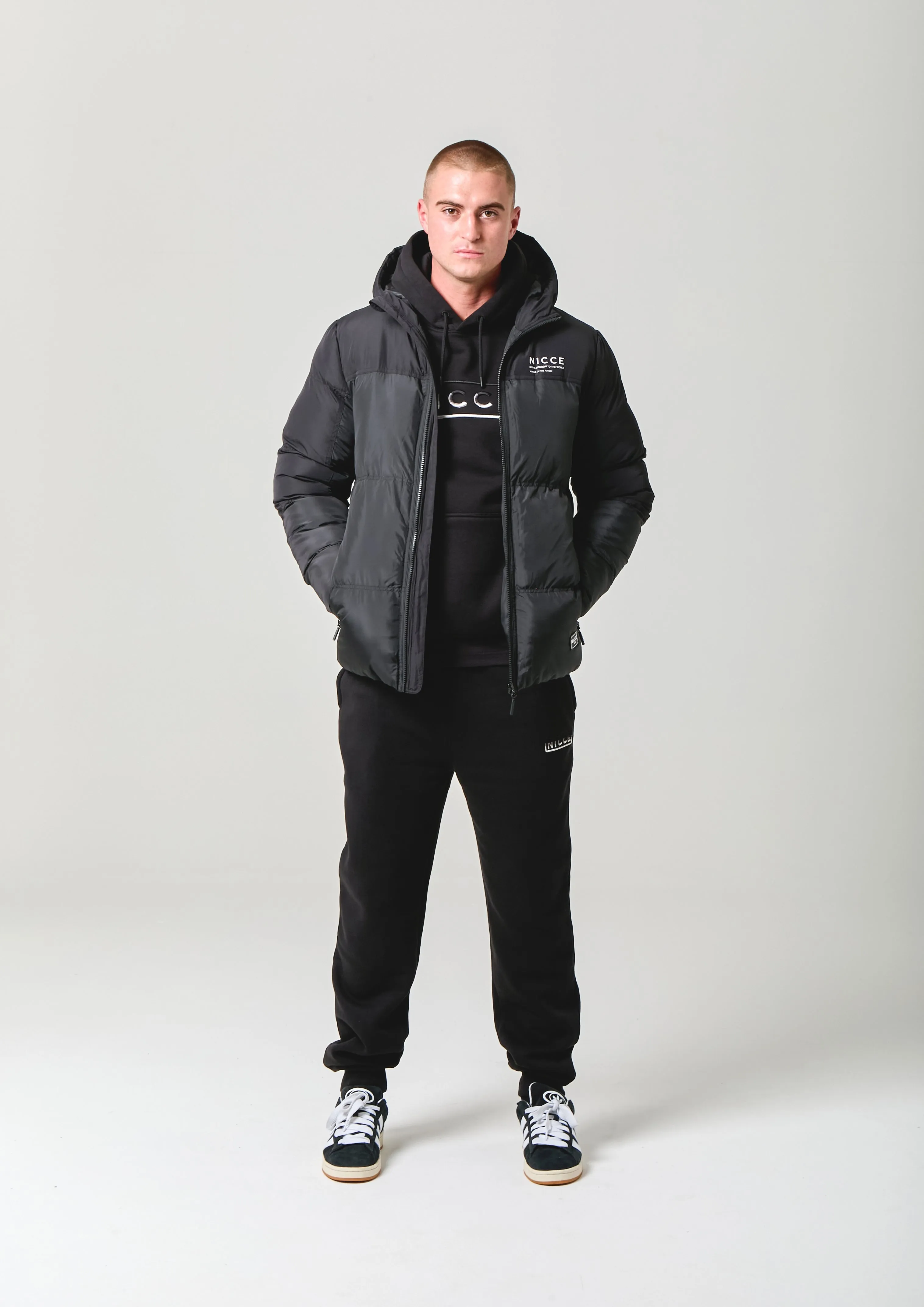 NICCE Mens Pichel Jacket | Black sold by Nicce product image thumbnail 2