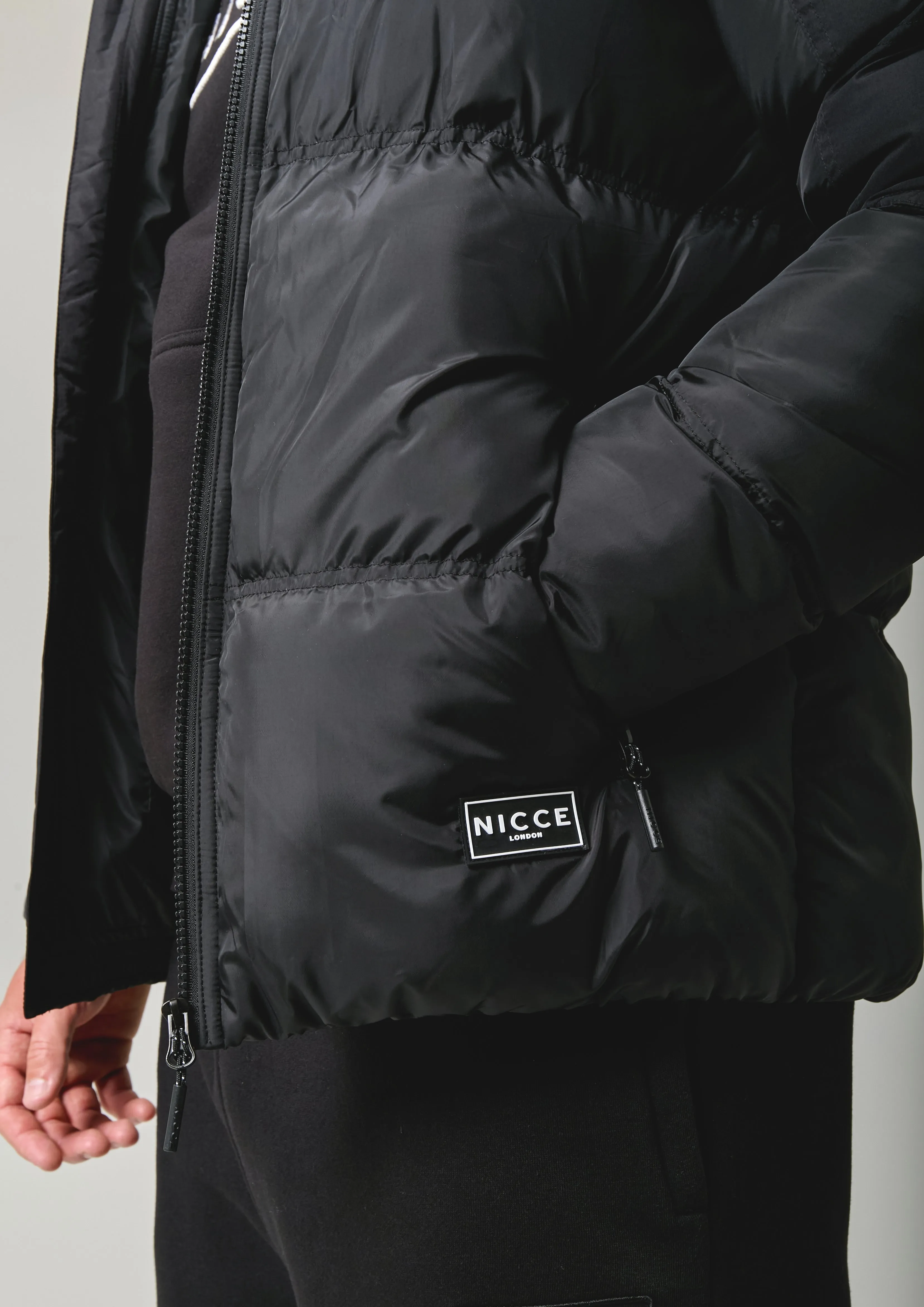 NICCE Mens Pichel Jacket | Black sold by Nicce product image thumbnail 5