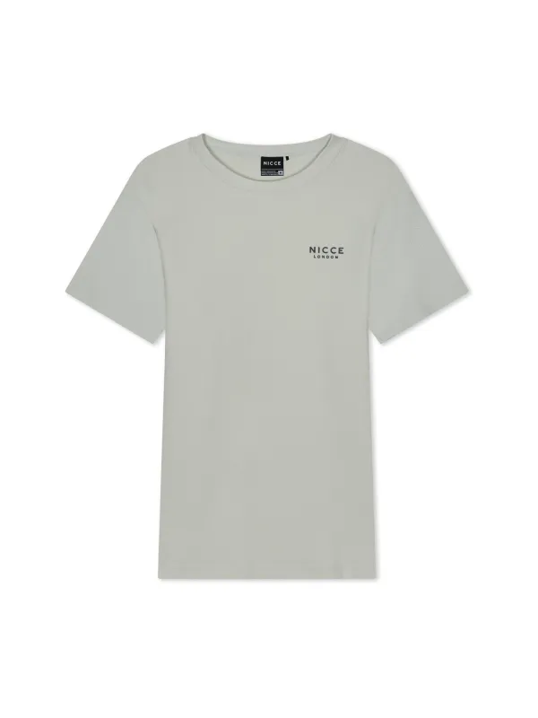NICCE Mens Peacey T-Shirt | Mist sold by Nicce