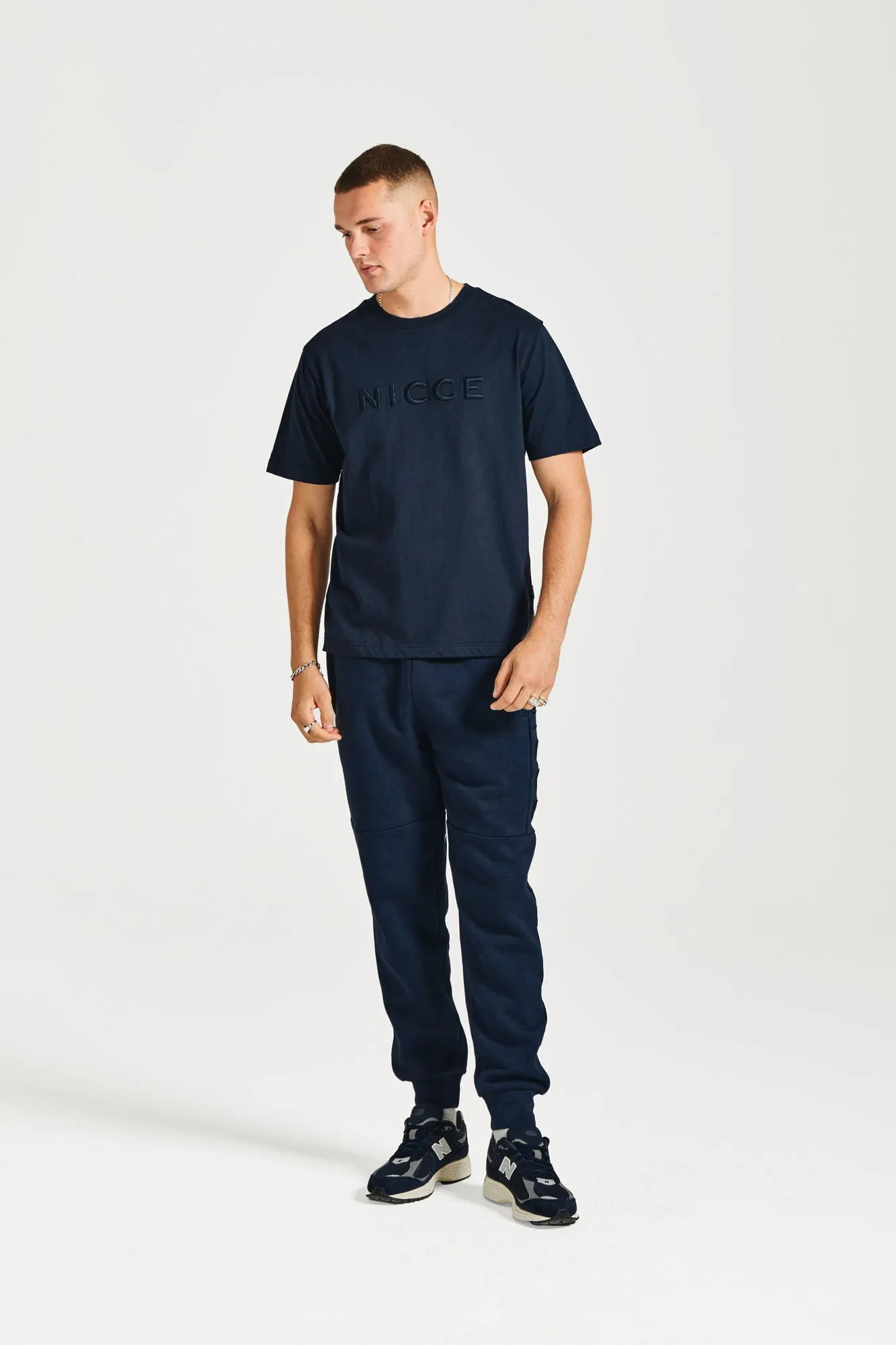 NICCE Mens Mercury T-Shirt | Navy sold by Nicce