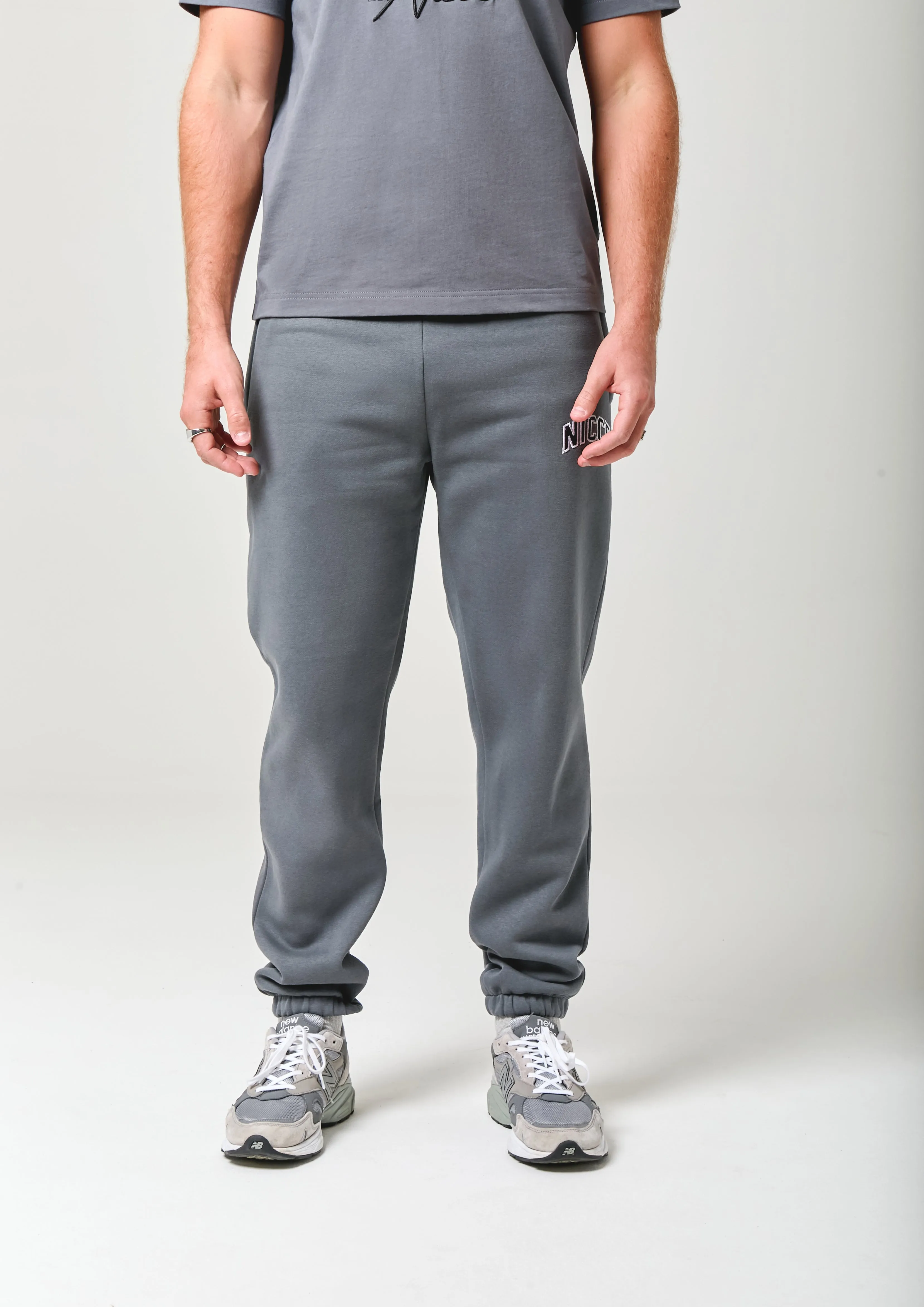NICCE Mens Elevate Joggers | Graphite sold by Nicce