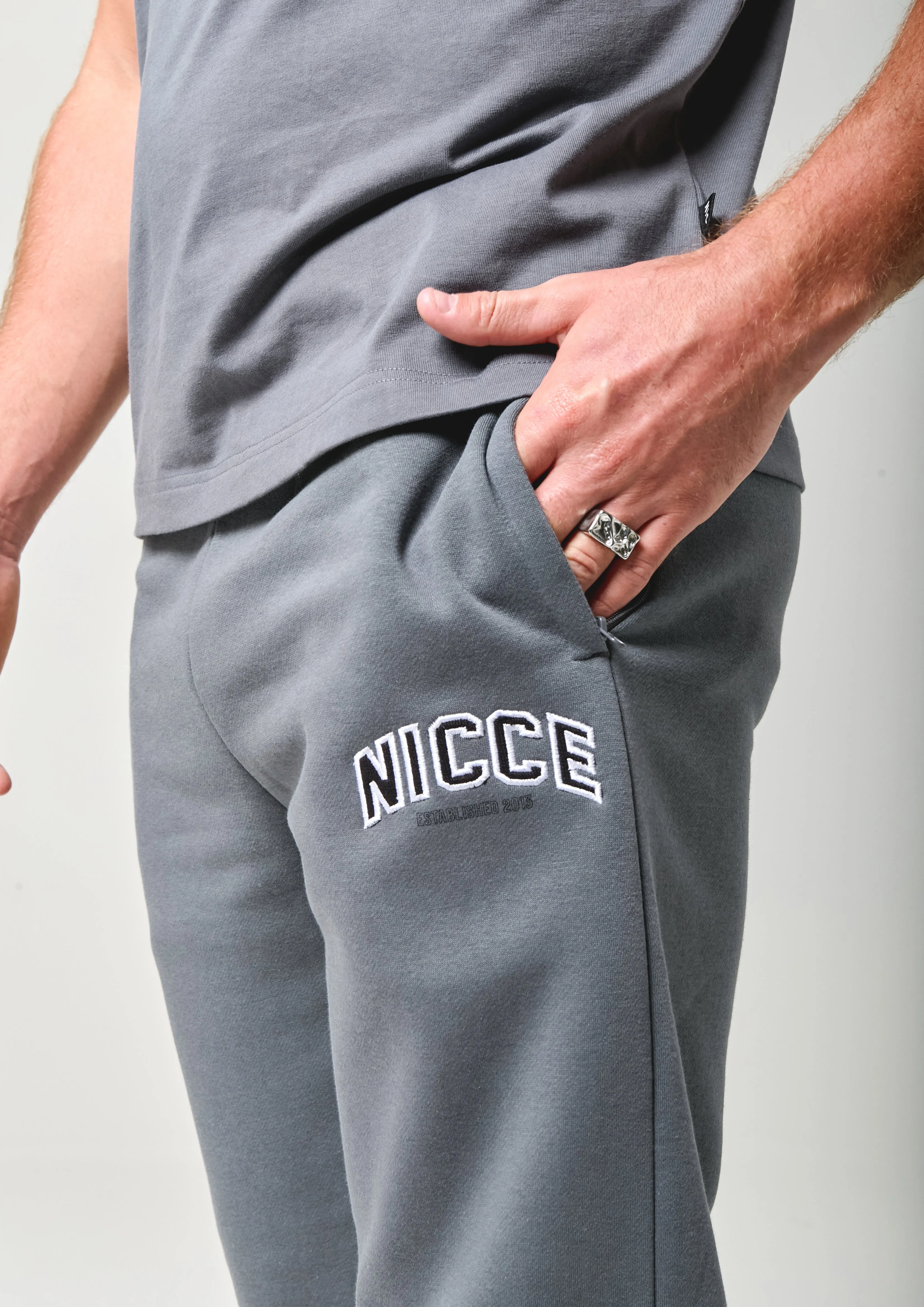 NICCE Mens Elevate Joggers | Graphite sold by Nicce product image thumbnail 4
