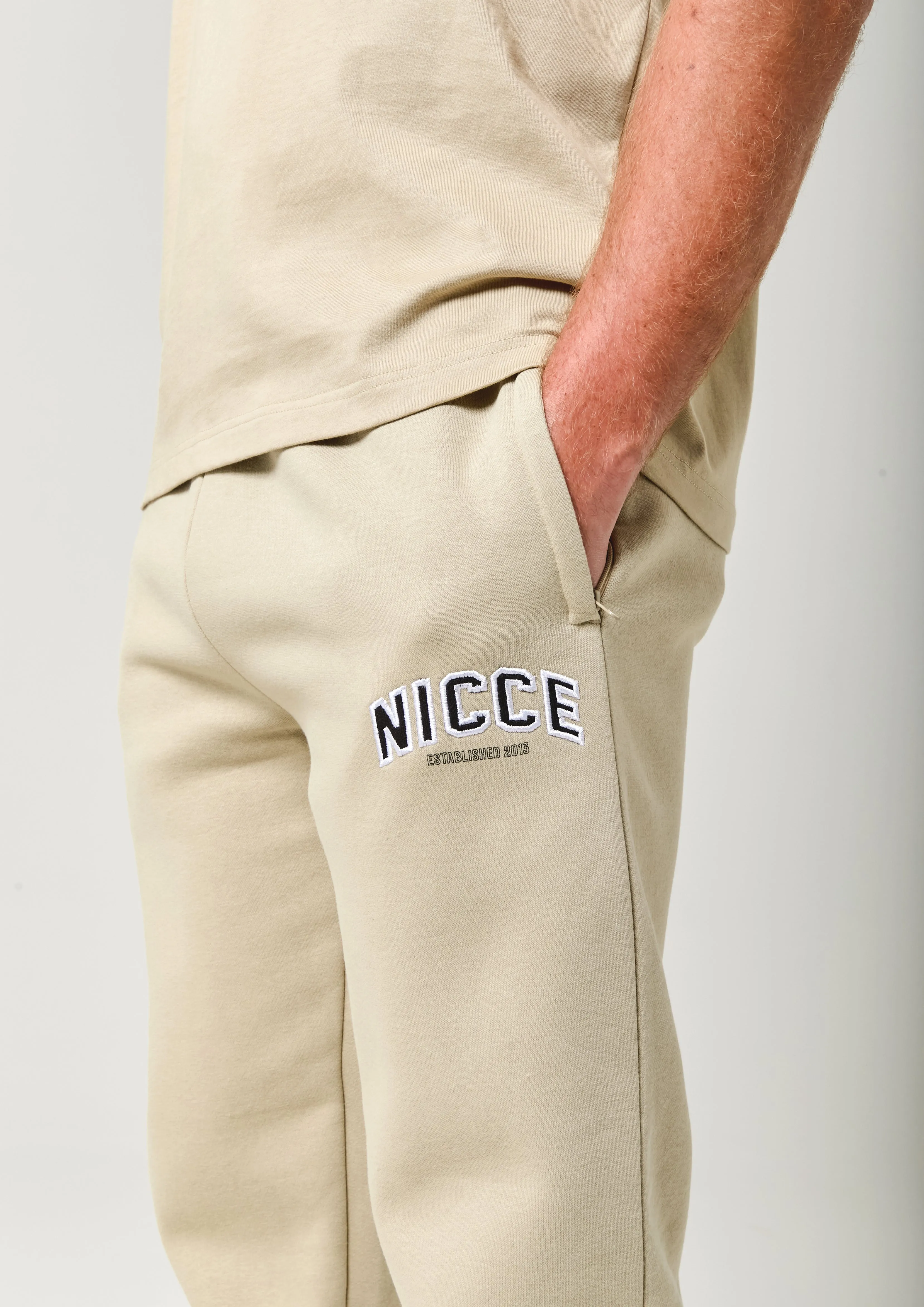 NICCE Mens Elevate Joggers | Grey Stone sold by Nicce product image thumbnail 4