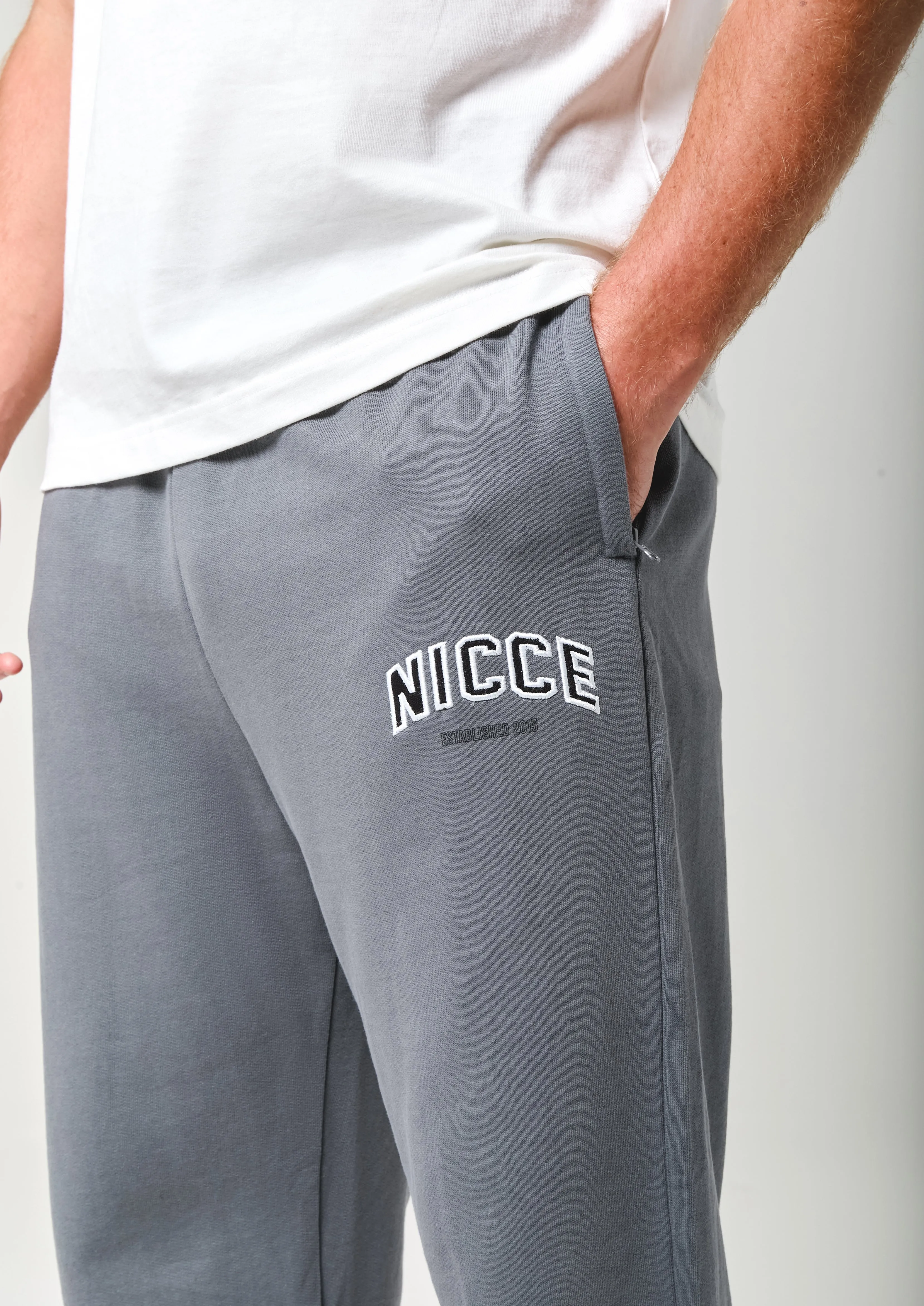 NICCE Mens Elevate Open Hem Joggers | Graphite sold by Nicce product image thumbnail 5