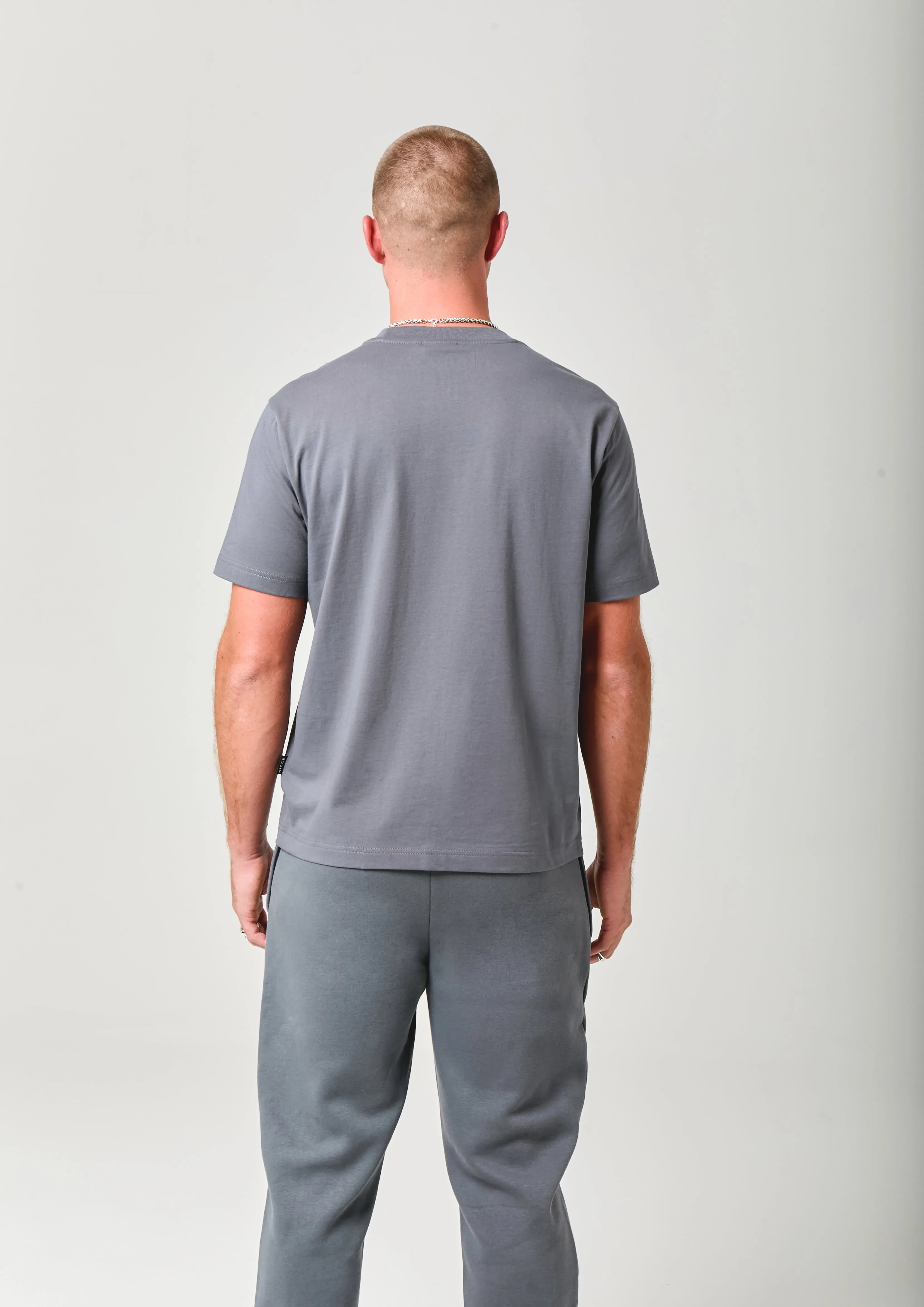 NICCE Mens Elevate T-Shirt | Graphite sold by Nicce product image thumbnail 5
