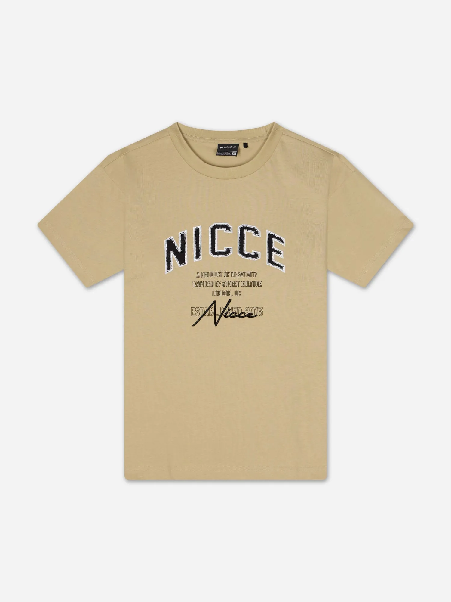 NICCE Mens Elevate T-Shirt | Grey Stone sold by Nicce product image thumbnail 4