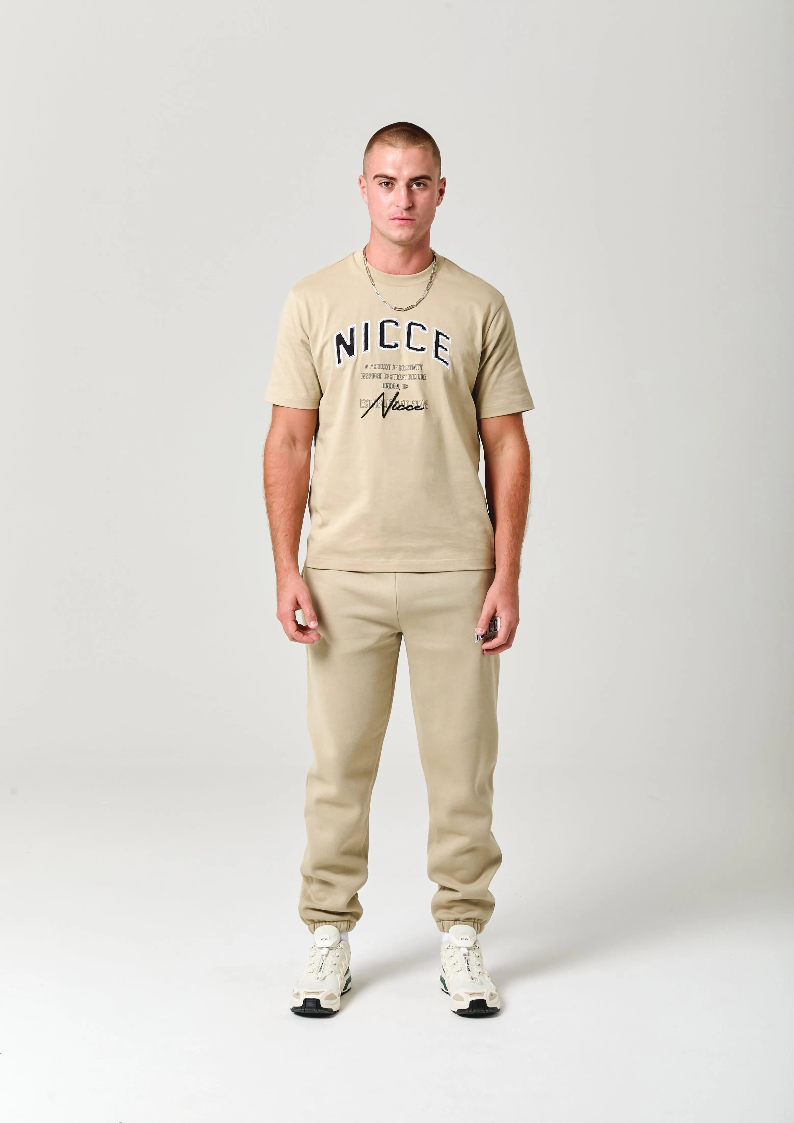 NICCE Mens Elevate T-Shirt | Grey Stone sold by Nicce product image thumbnail 3