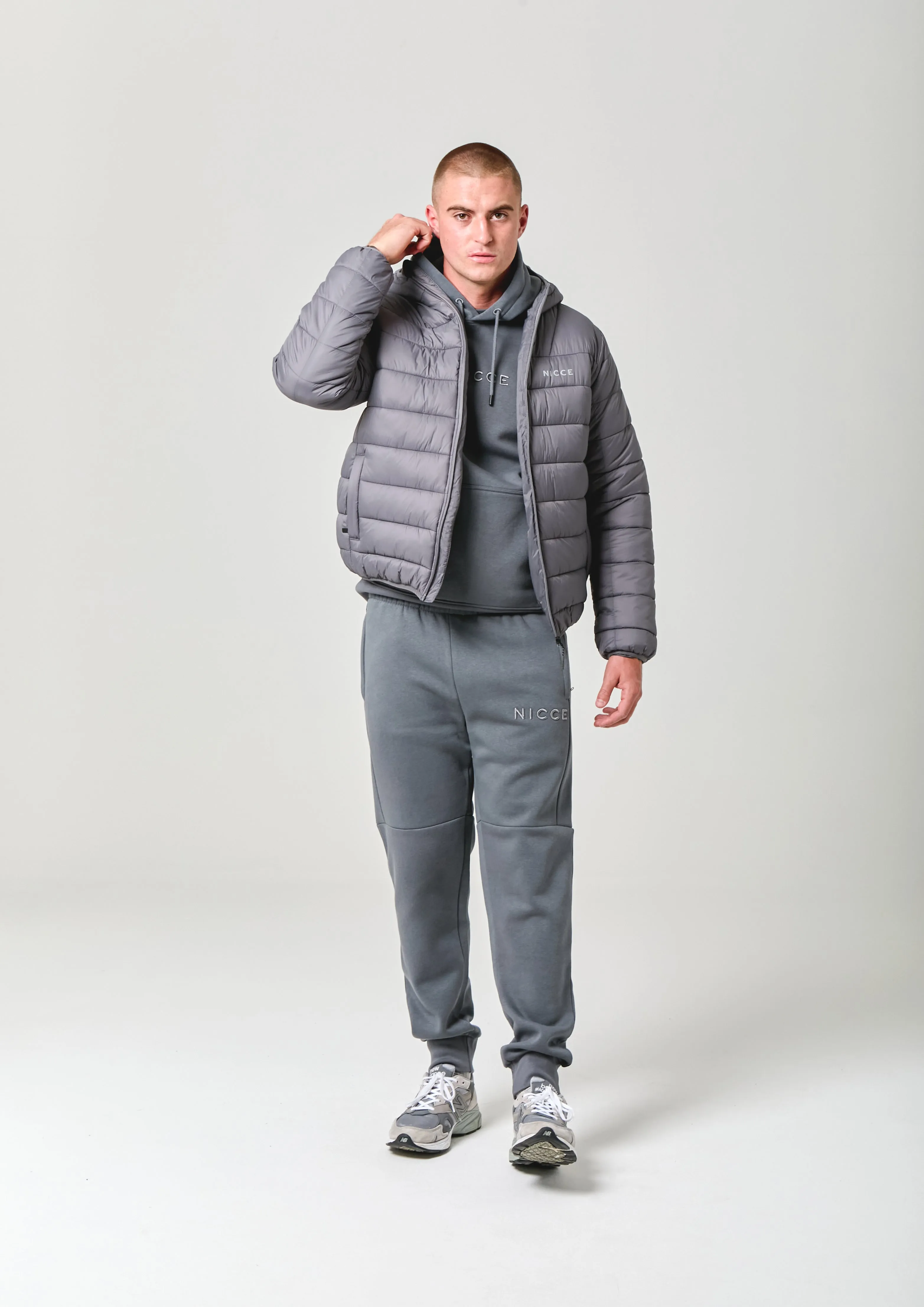 NICCE Mens Lionel Jacket | Coal sold by Nicce product image thumbnail 2