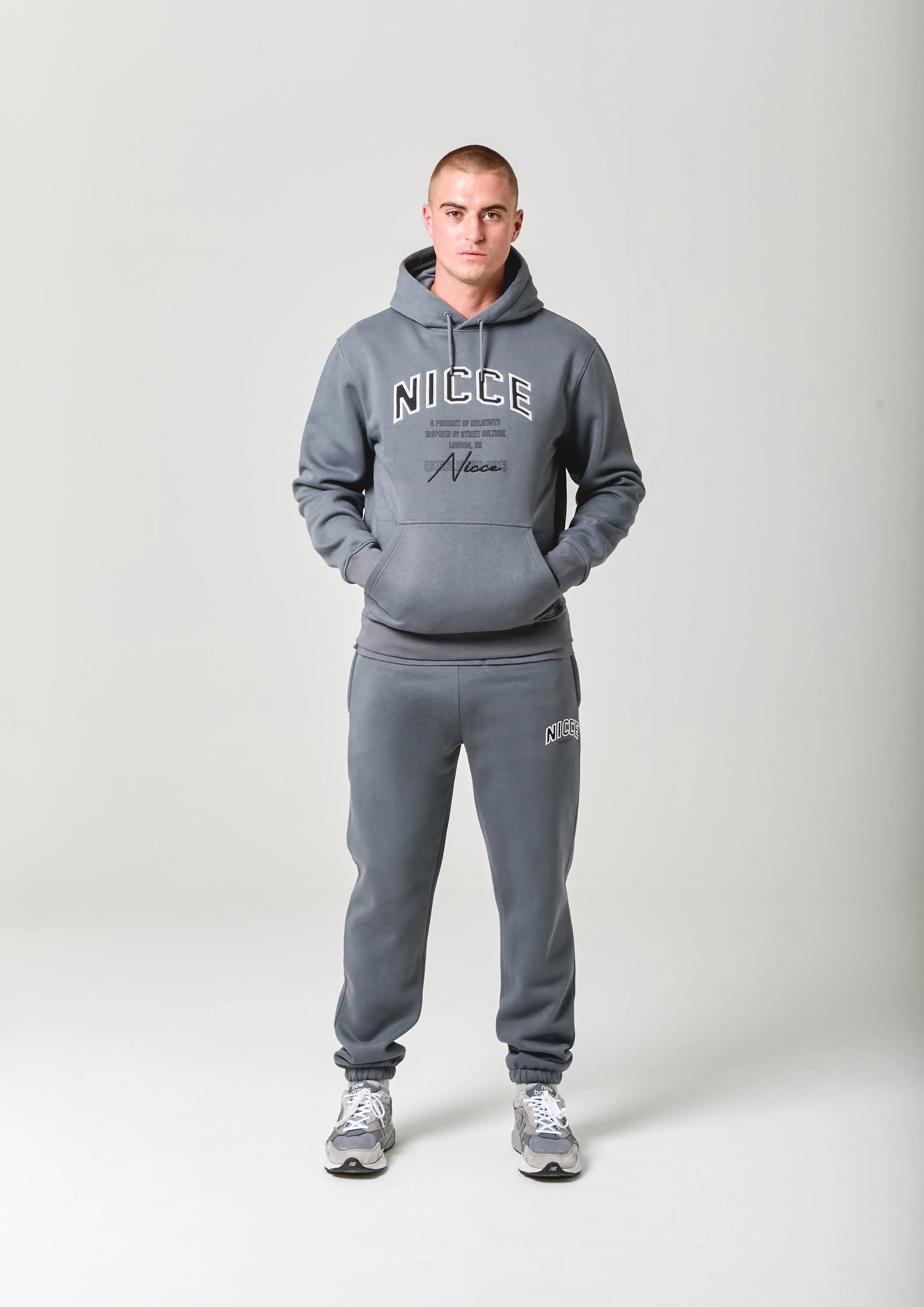NICCE Mens Elevate Hoodie & Jogger Set | Graphite sold by Nicce product image thumbnail 2