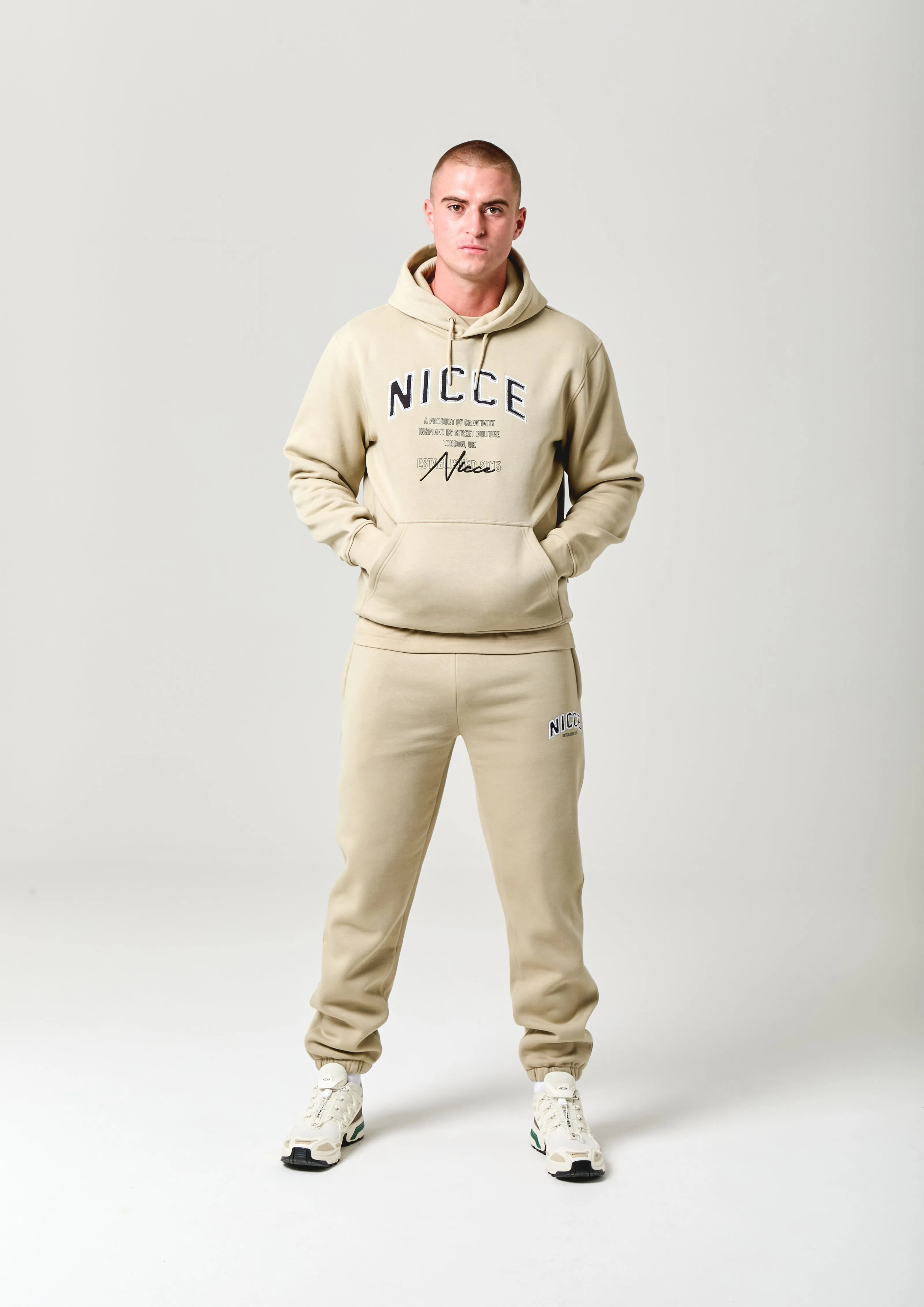 NICCE Mens Elevate Hoodie & Jogger Set | Grey Stone sold by Nicce product image thumbnail 2