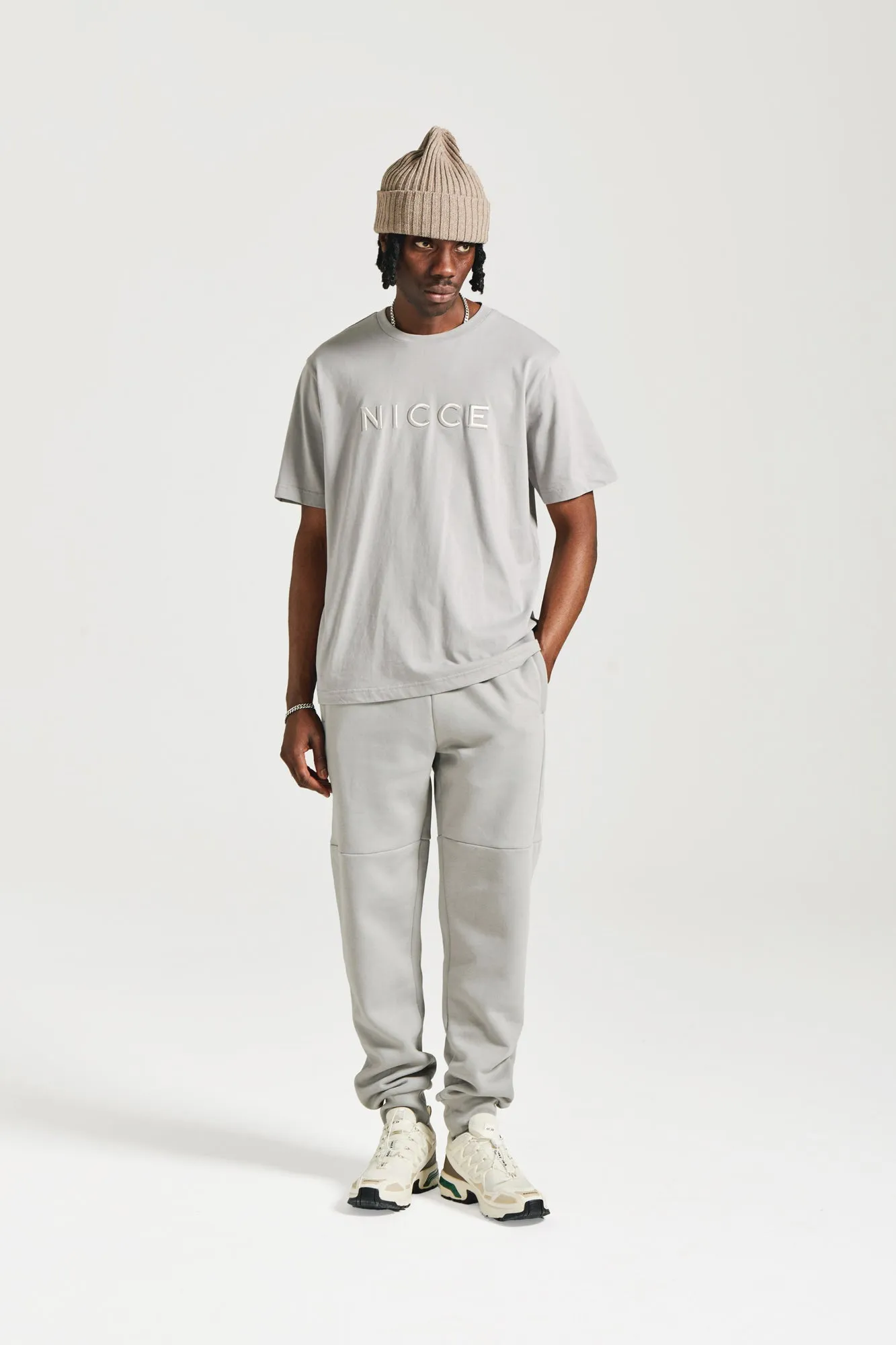 NICCE Mens Mercury T-Shirt | Circular Grey sold by Nicce product image thumbnail 4