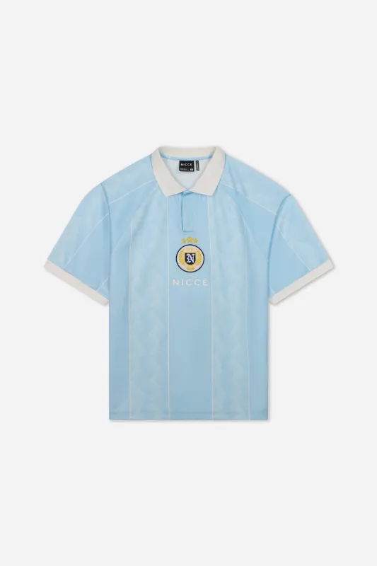 NICCE Mens Soccer Football Shirt | Sky made by Nicce