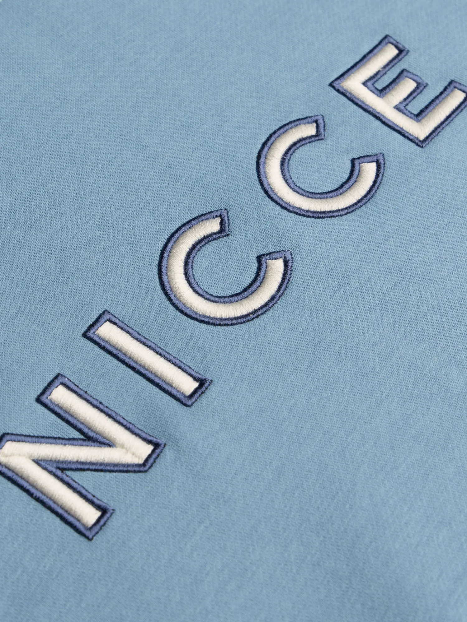 NICCE Mens Mercury Outline Hoodie | Allure Blue sold by Nicce product image thumbnail 5