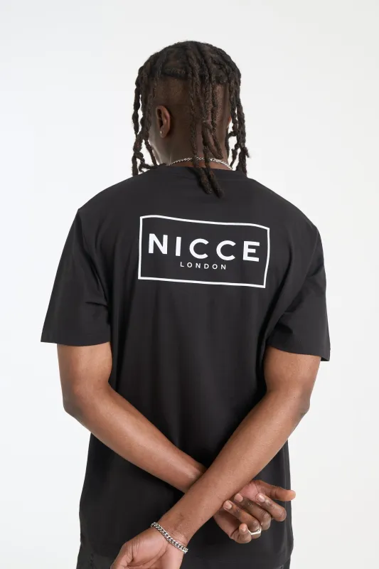 NICCE Mens Franzo T-Shirt | Black made by Nicce