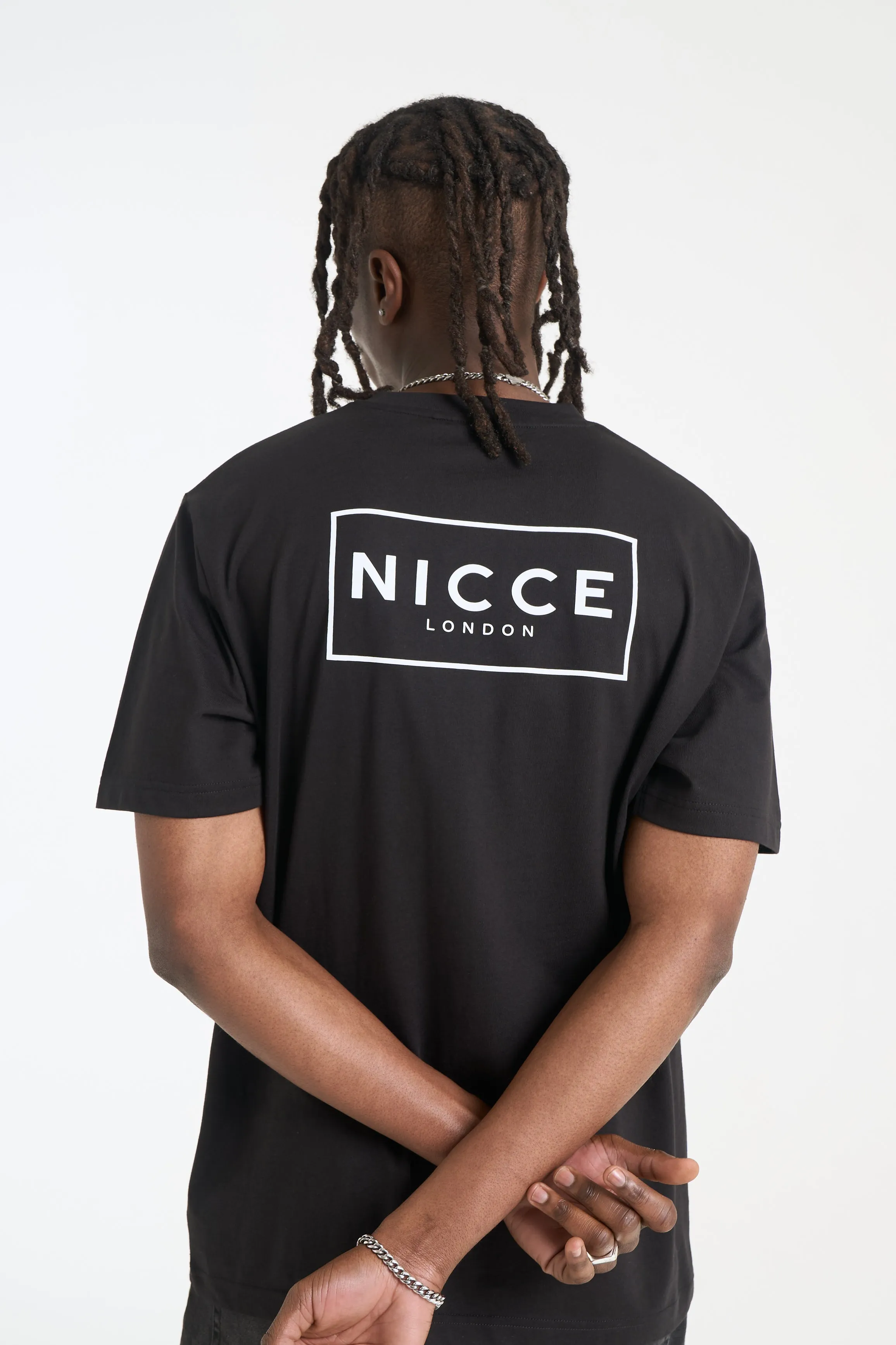NICCE Mens Franzo T-Shirt | Black sold by Nicce